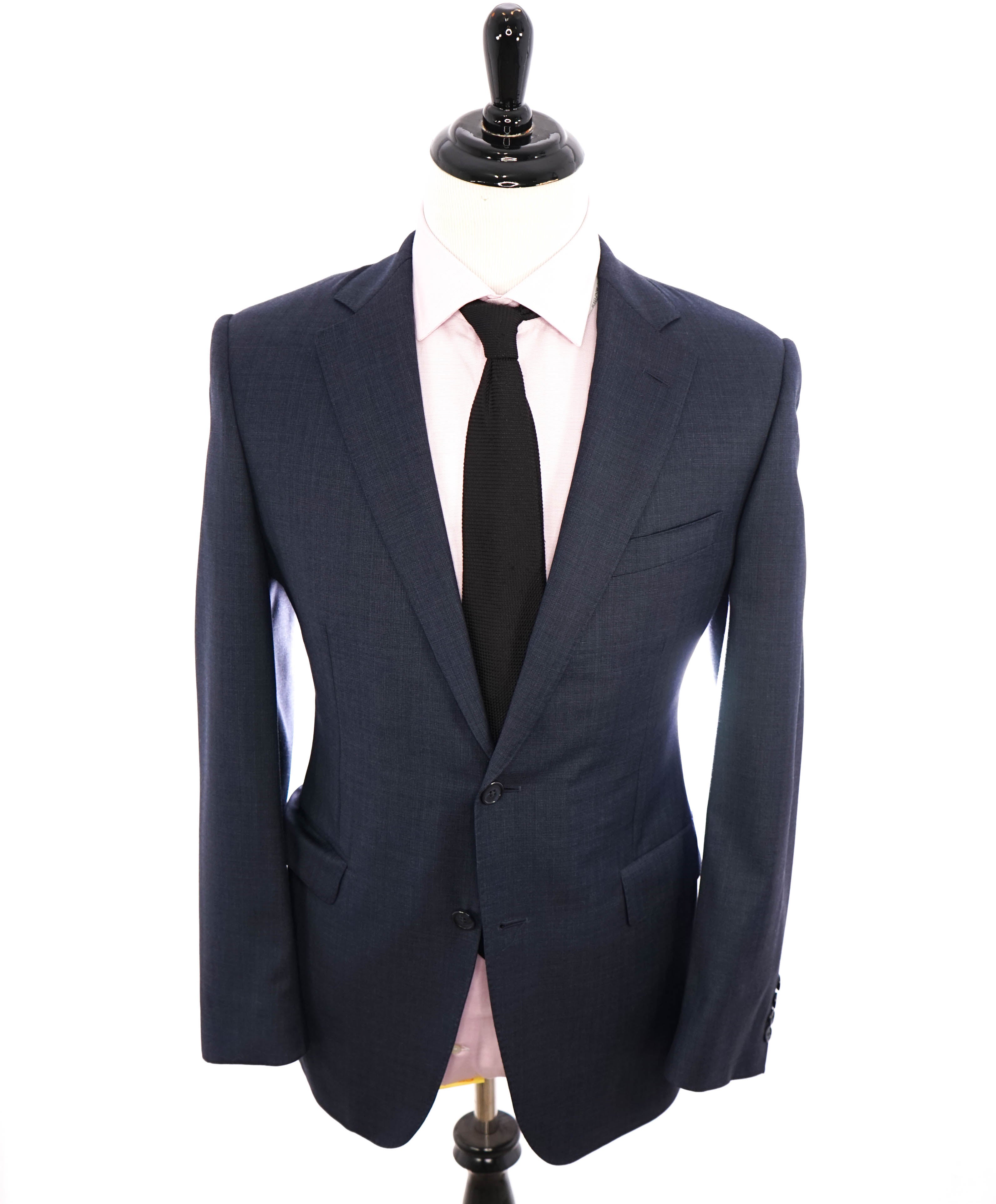 SAMUELSOHN - "SB YARDLEY" Blue Micro Check Super 130's Suit - 40R