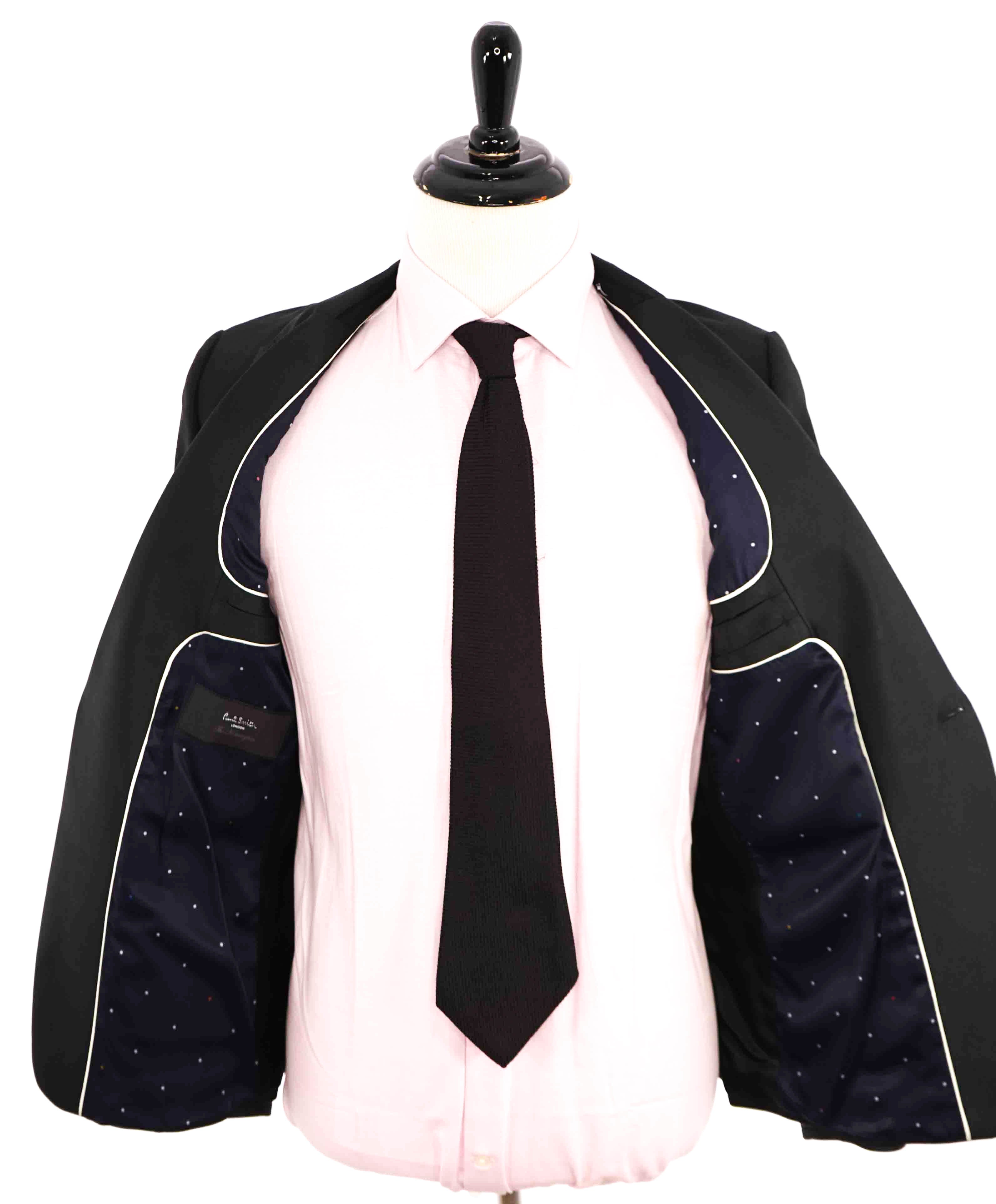 $1,190 PAUL SMITH - KENSINGTON TUXEDO  Black Dinner Jacket Blazer  - 38R