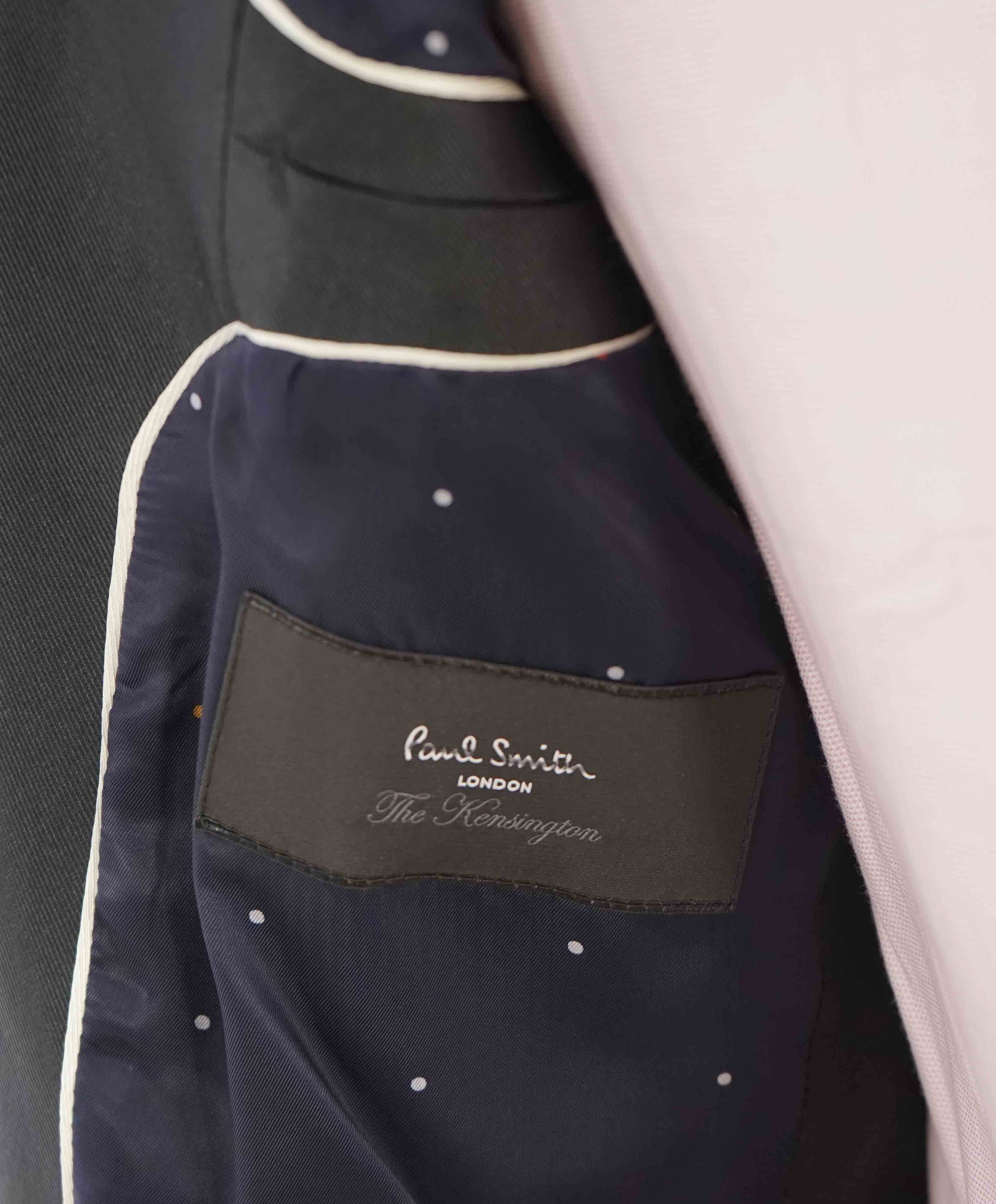 $1,190 PAUL SMITH - KENSINGTON TUXEDO  Black Dinner Jacket Blazer  - 38R