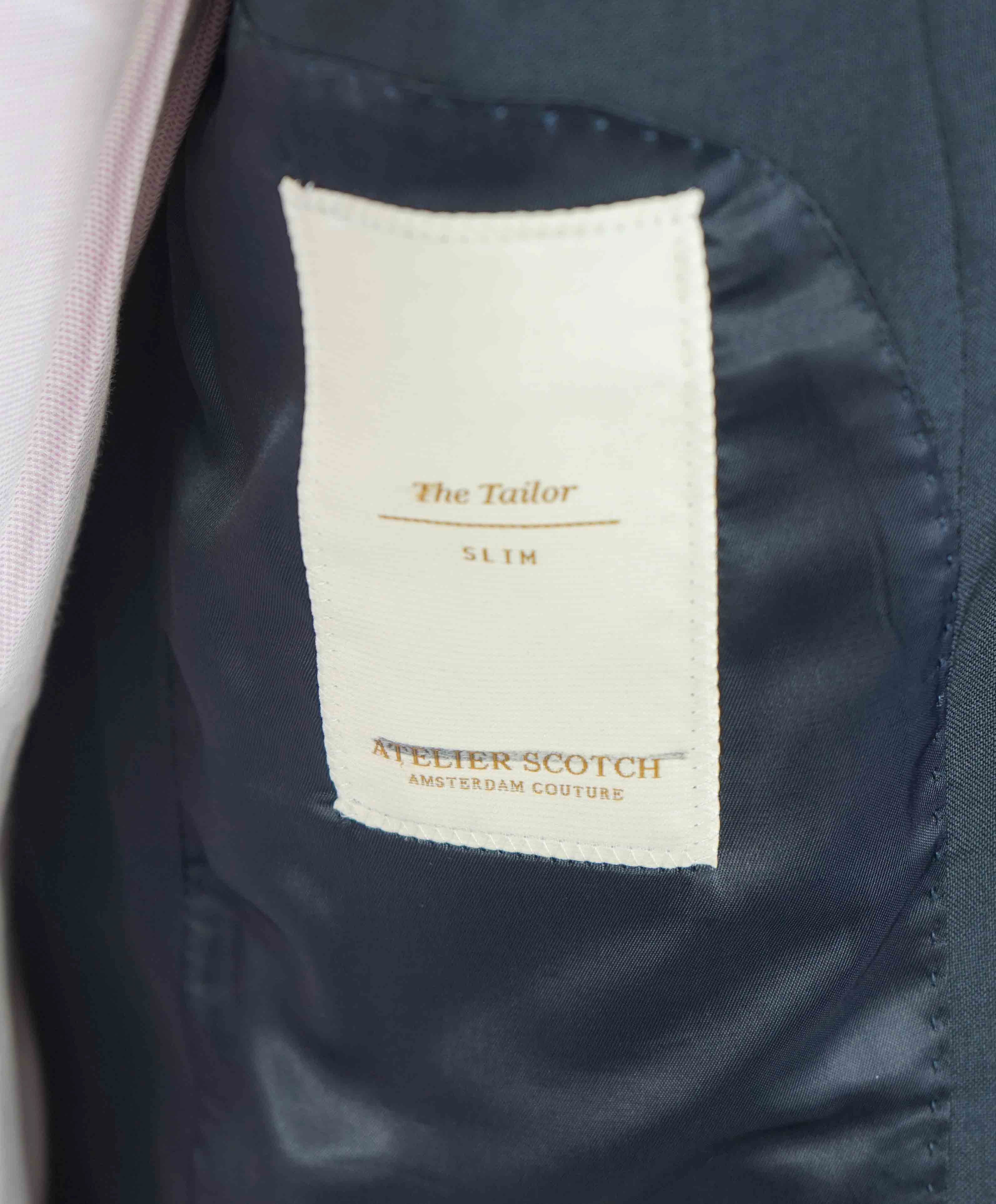 $1,195 ATELIER SCOTCH - AMSTERDAM COUTURE THE TAILOR SLIM Blazer - 38R