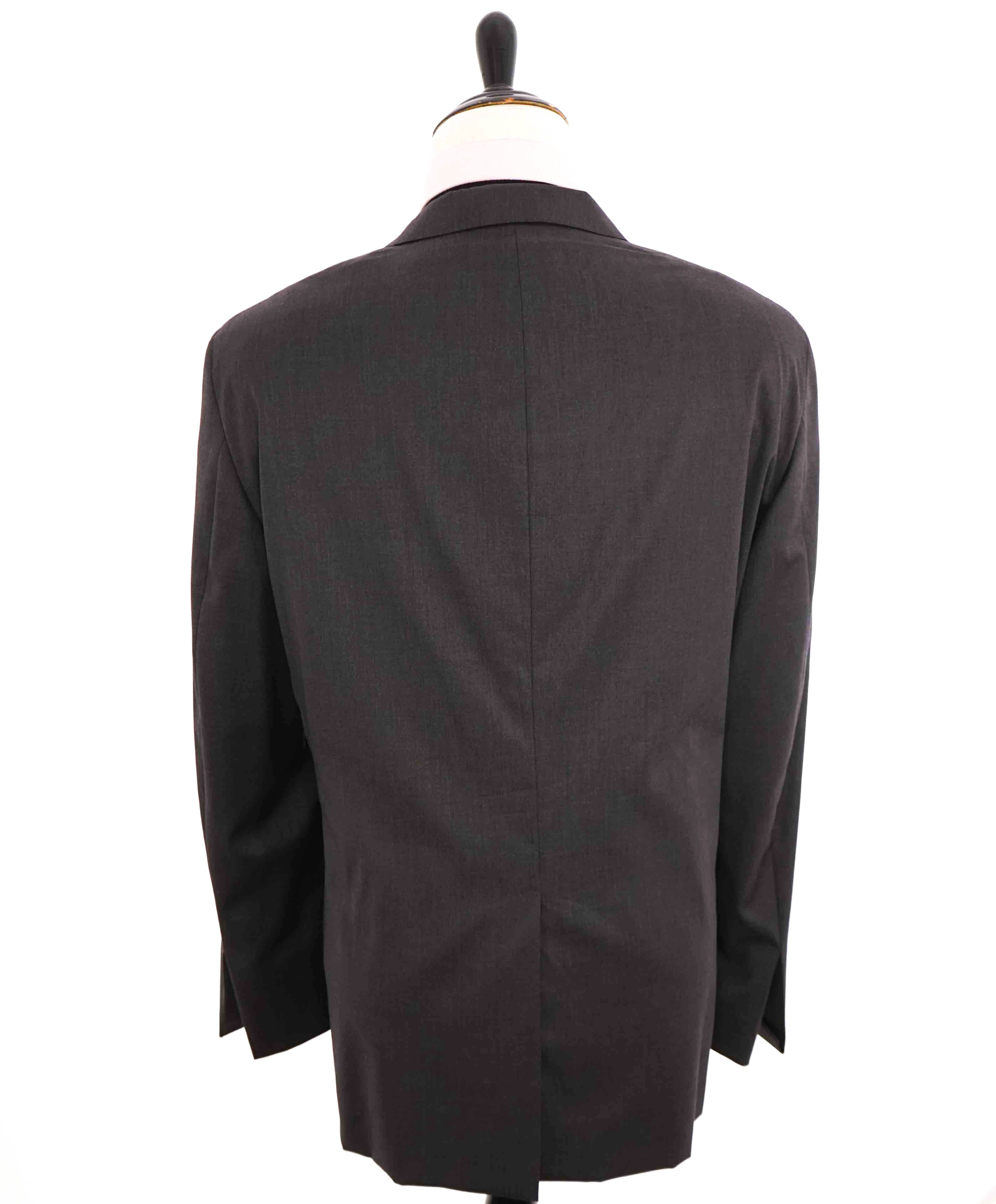 $1,695 HICKEY FREEMAN - Gray TRAVELER "BRAMPTON" Notch Lapel Suit - 48L