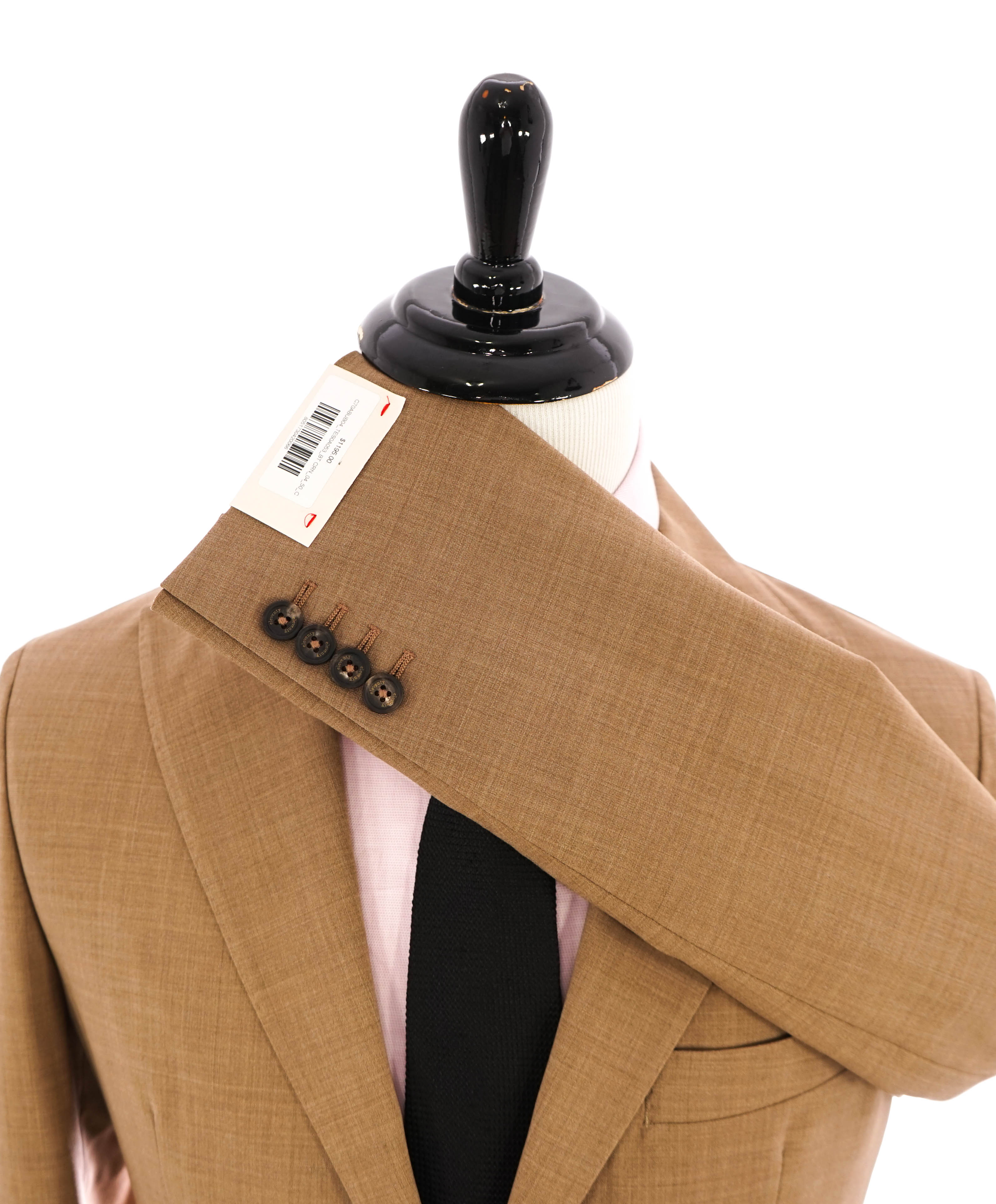 ELEVENTY - Peak Lapel Brown Semi-Lined Summer Suit - 40 US (50EU)