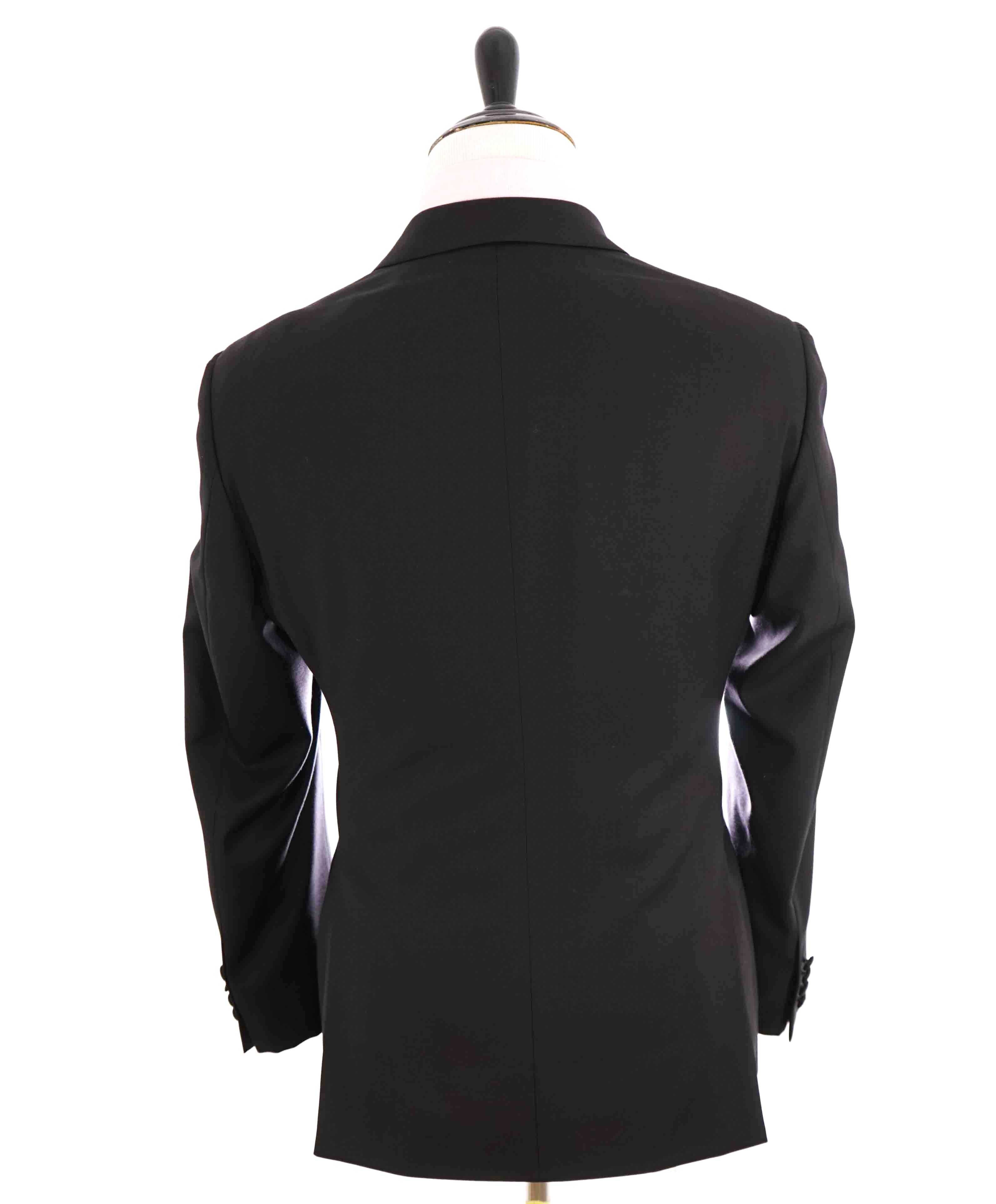 $1,995 EMPORIO ARMANI - “G LINE” 1-Btn Peak 130's Lapel Tuxedo Suit - 40S