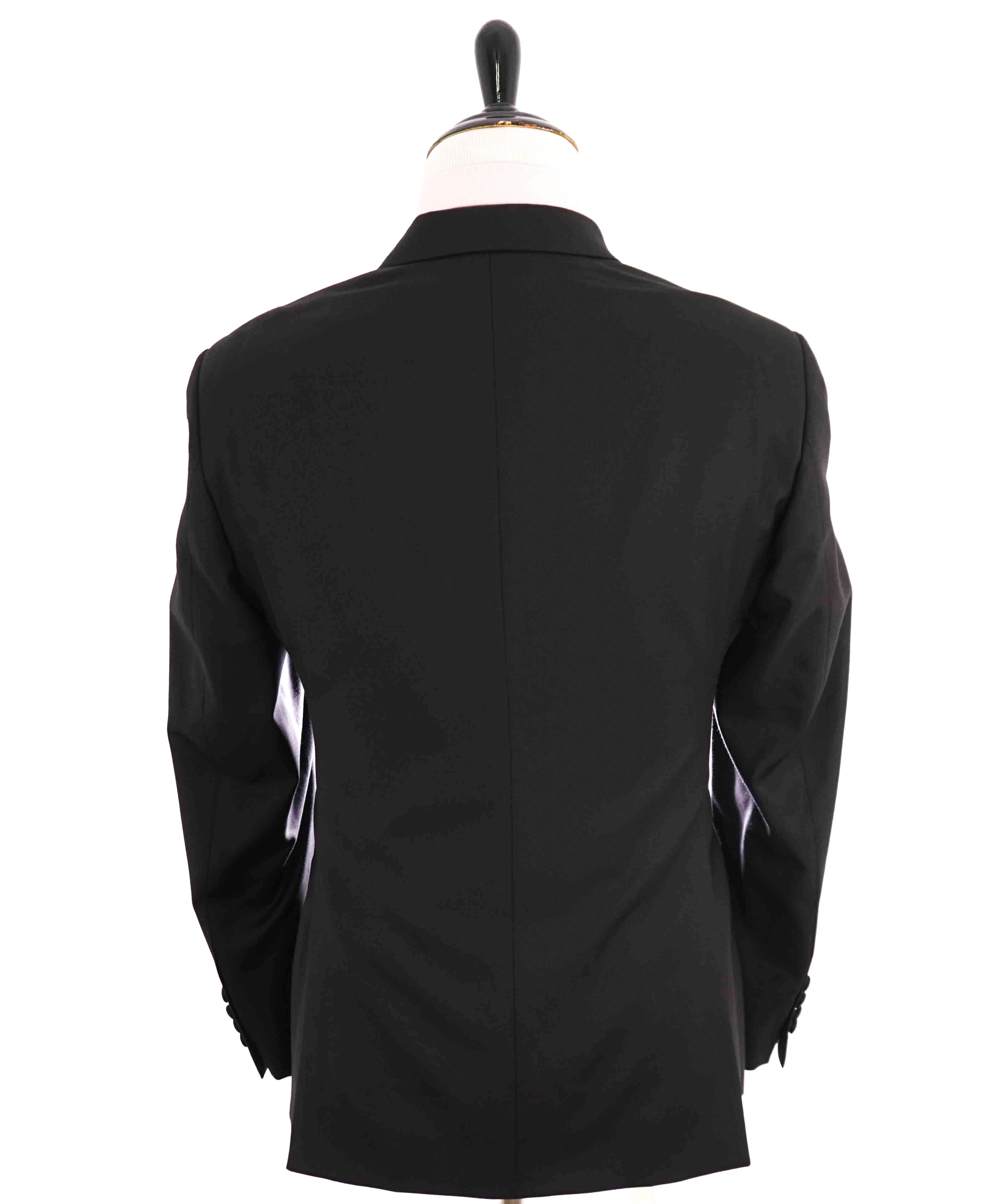 $1,995 EMPORIO ARMANI - “G LINE” 1-Btn Notch Lapel 130's Tuxedo Suit - 40S