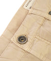 BRUNELLO CUCINELLI -  Brown Logo 5-Pocket Leather Tag Cotton Pants - 36W