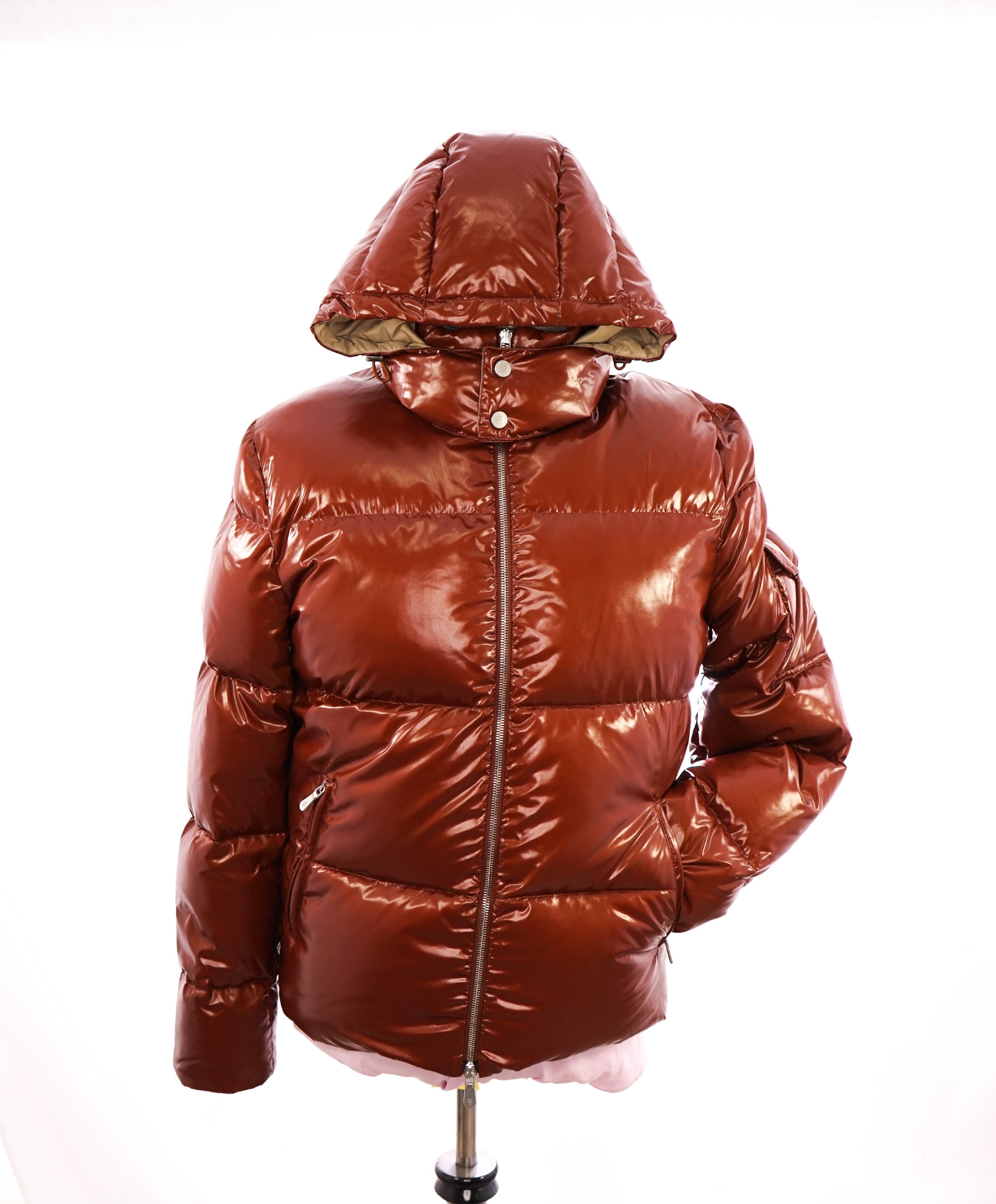 $1,795 ELEVENTY - Red Down Fill PREMIUM PUFFER COAT W Hood - 44R (54 EU) XL