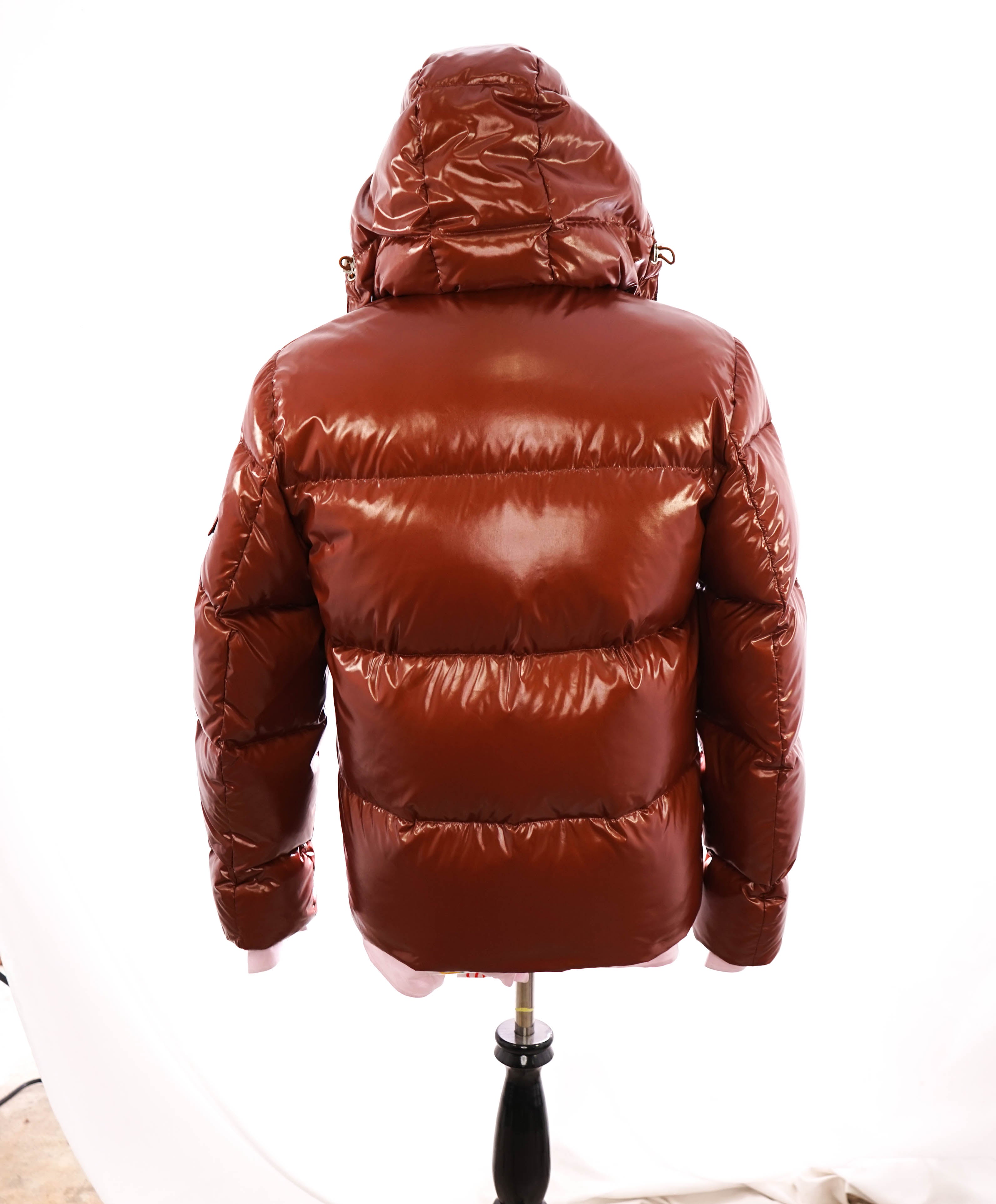 $1,795 ELEVENTY - Red Down Fill PREMIUM PUFFER COAT W Hood - 44R (54 EU) XL