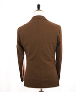 ELEVENTY - Peak Lapel Brown Semi-Lined Performance Wool Suit - 40 US (50EU)