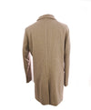 $4,000 ELEVENTY - *100% PURE CASHMERE* Mens Gray/Sand Overcoat- 48 US