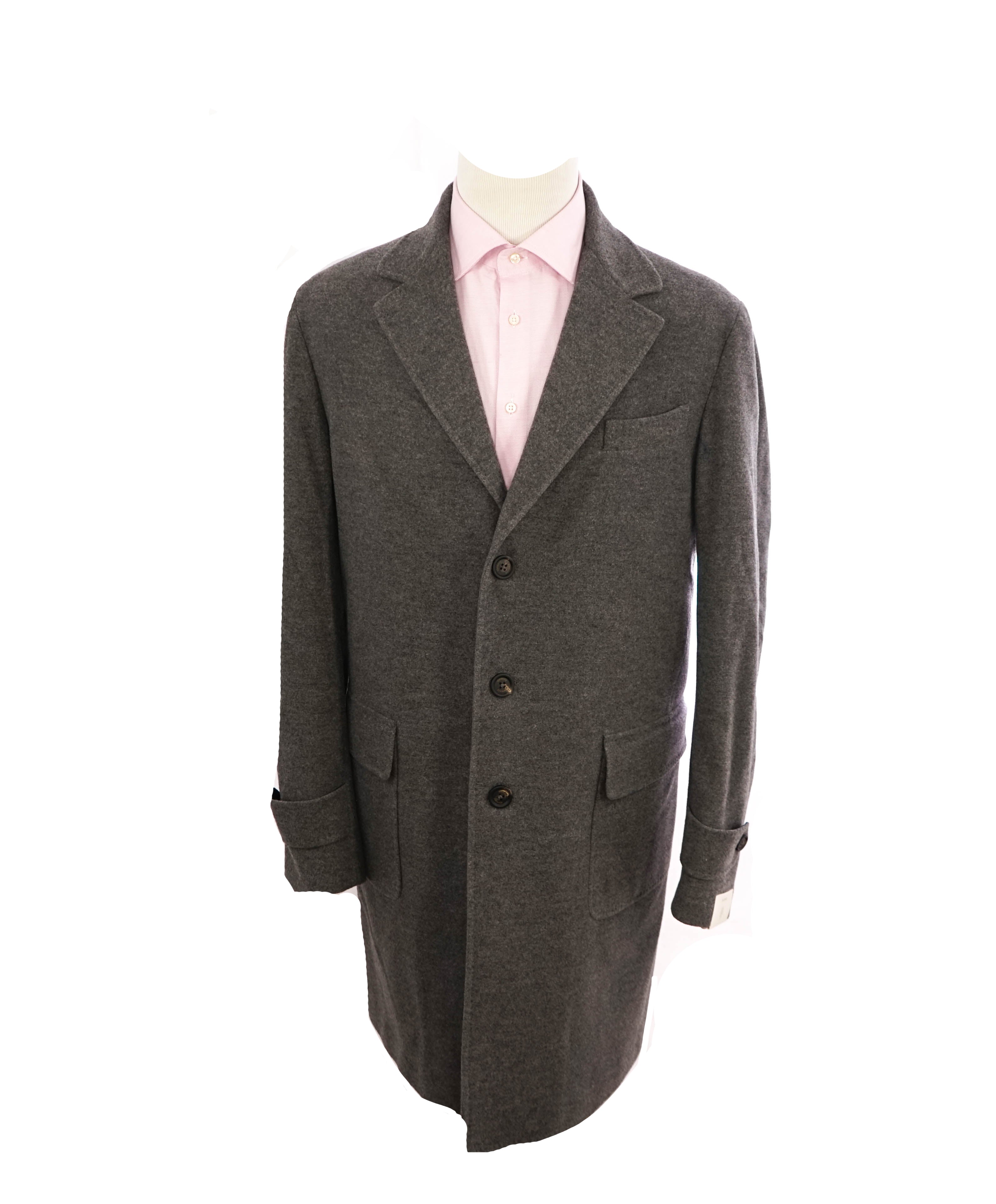 $2,195 ELEVENTY - By ERMENEGILDO ZEGNA CASHMERE Blend Coat - 46 US