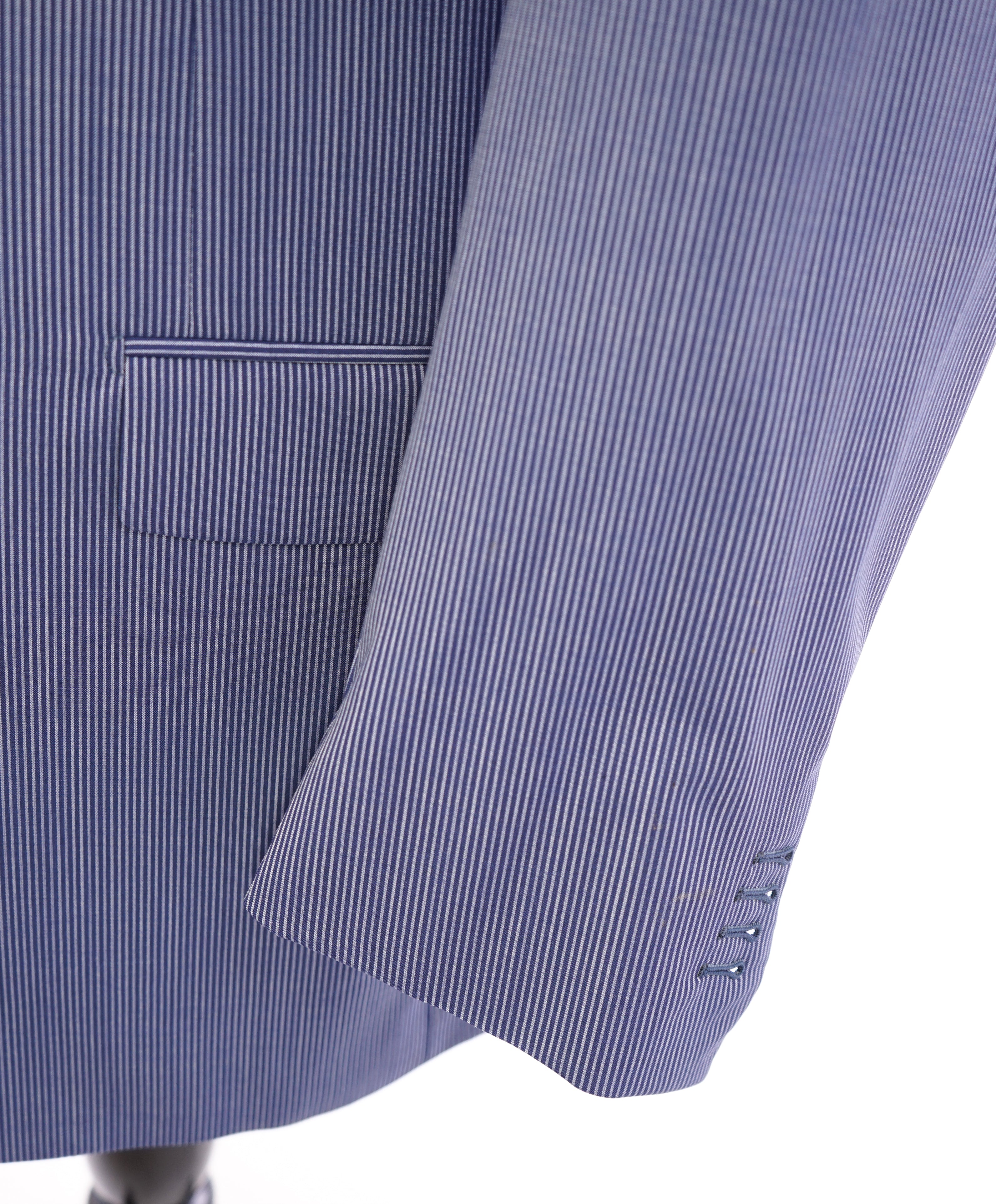 ERMENEGILDO ZEGNA - Powder Blue SU MISURA “TROFEO 600 Silk” Blazer - 42L