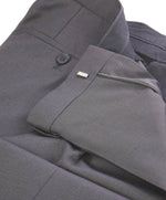 HUGO BOSS - *CLOSET STAPLE* Black Wool Flat Front Dress Pants - 34W