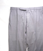 RALPH LAUREN PURPLE LABEL - *SIDE TABS* Gray Wool Flat Front Dress Pants - 38W