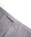 RALPH LAUREN PURPLE LABEL - *SIDE TABS* Gray Wool Flat Front Dress Pants - 38W