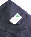 ARMANI COLLEZIONI - *CLOSET STAPLE* Navy Flat Front Dress Pants - 38W