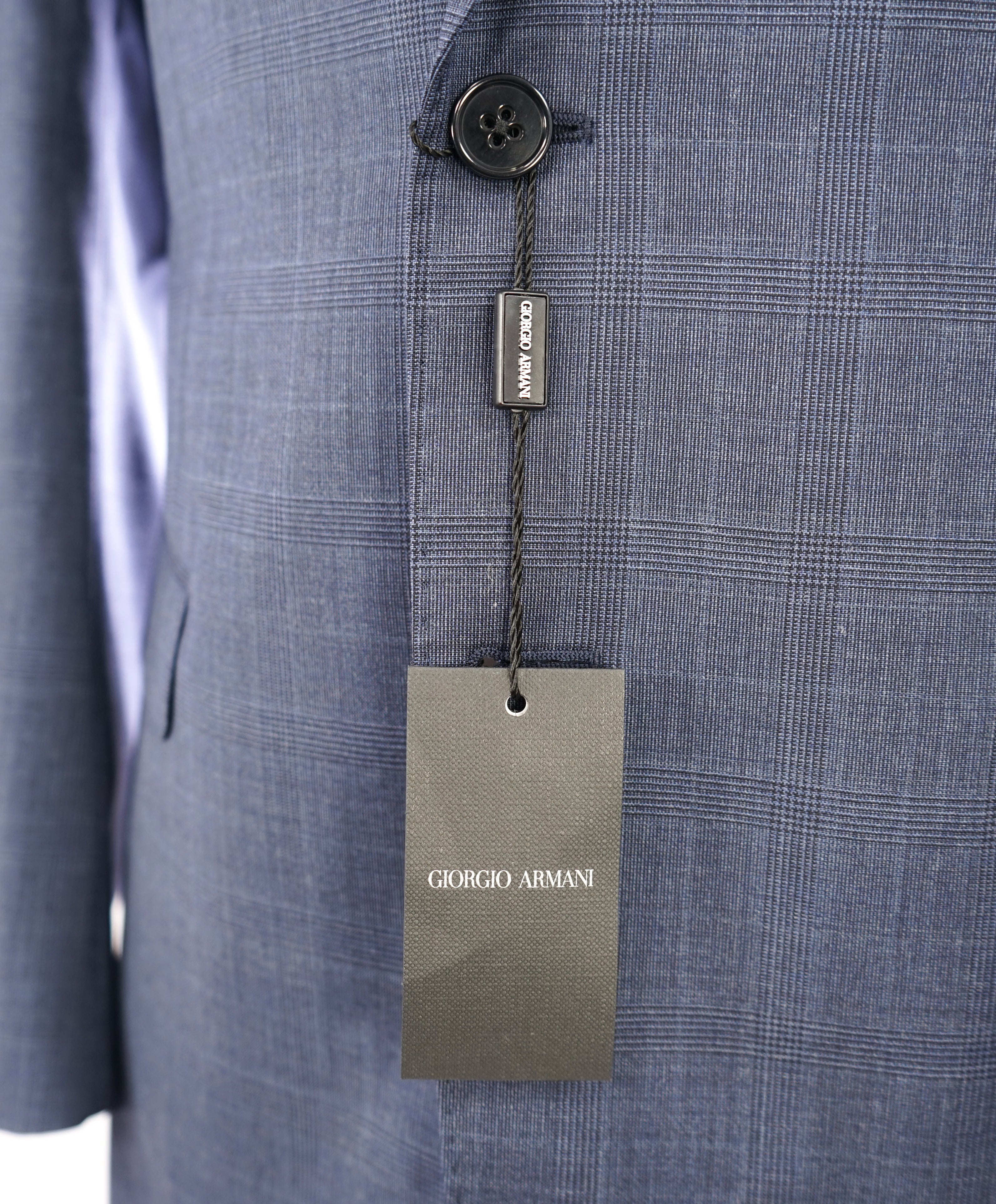 GIORGIO ARMANI - Check “SOFT” Collection Suit - 44R