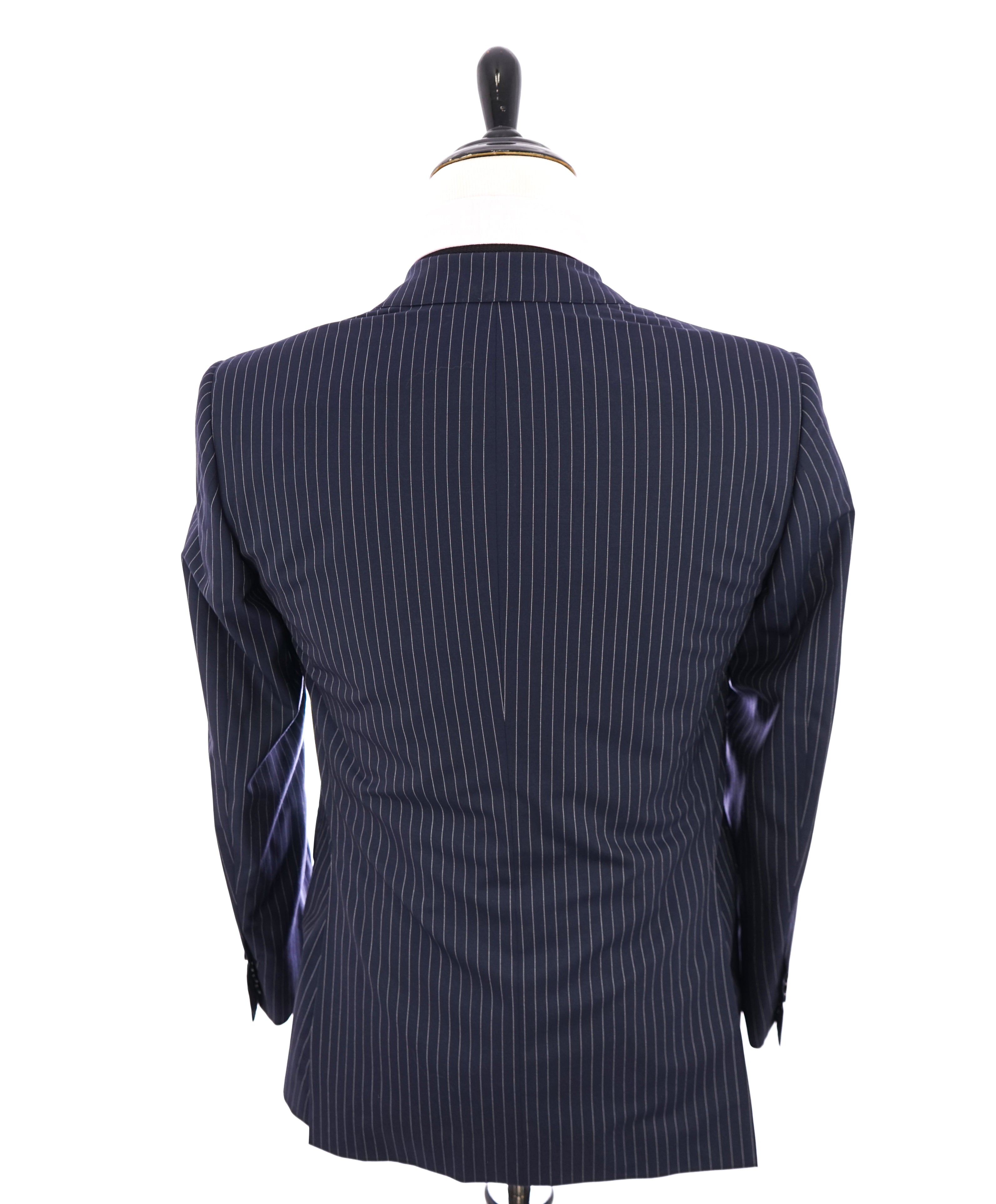 RALPH LAUREN PURPLE LABEL - ICONIC RLPL Blue & Cream “Anthony” Suit - 38R