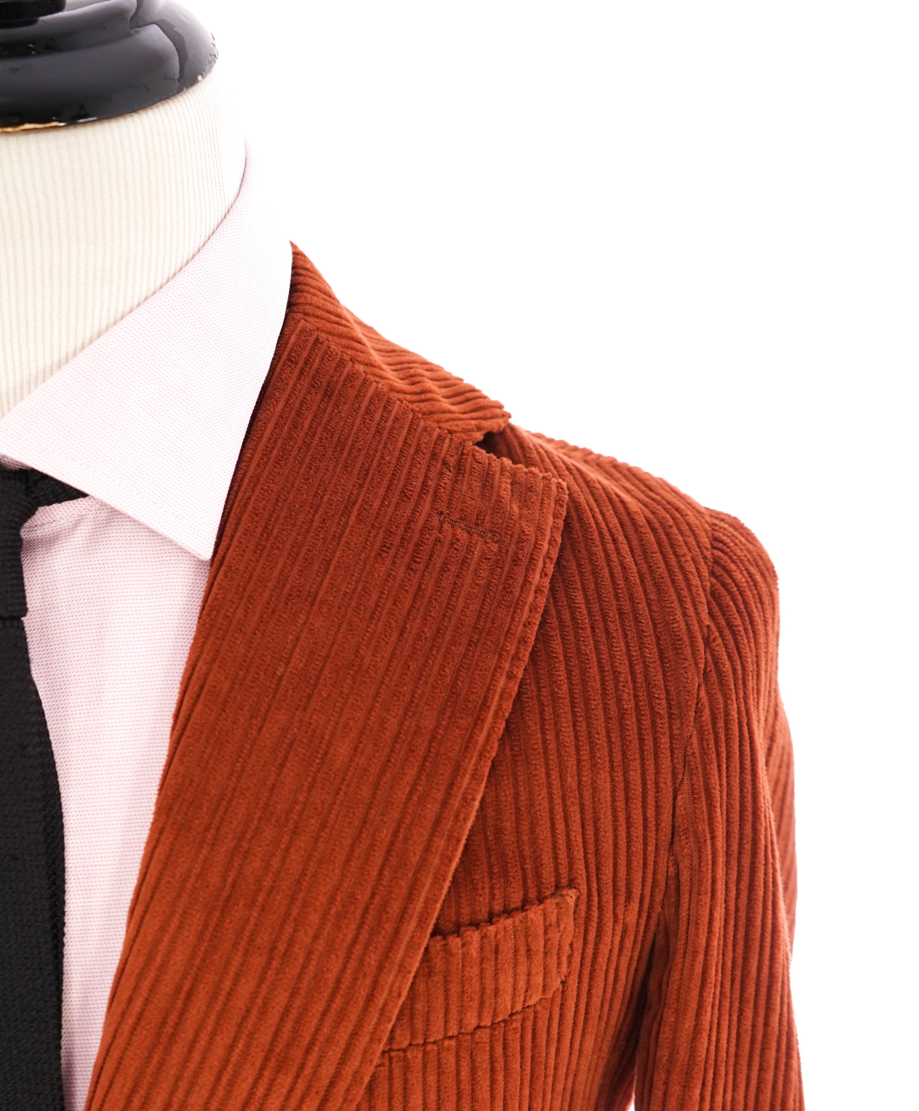 $2,395 ELEVENTY - By ERMENEGILDO ZEGNA "CASHMERE CORDUROY" Suit - 46US