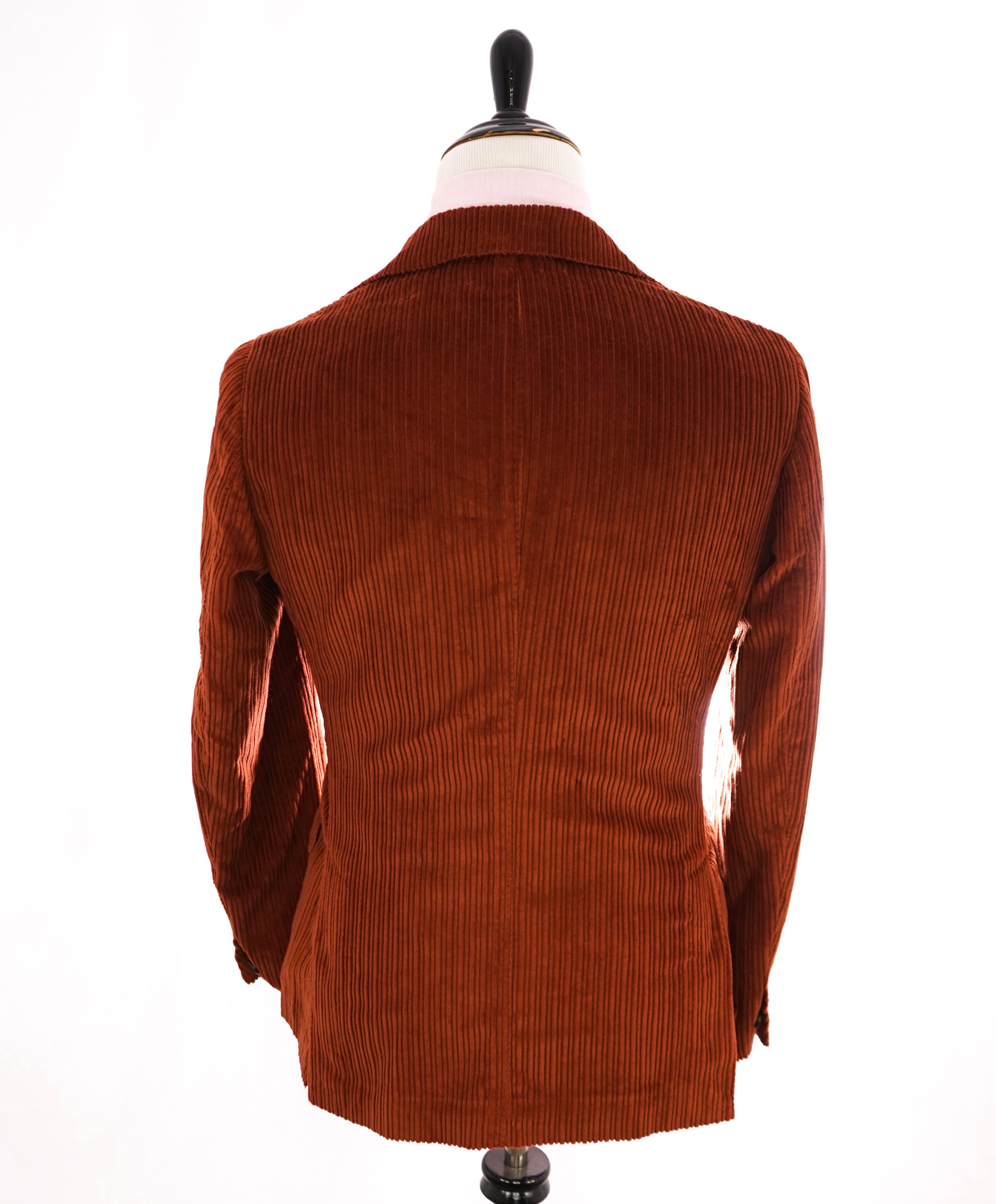 $2,395 ELEVENTY - By ERMENEGILDO ZEGNA "CASHMERE CORDUROY" Suit - 38US