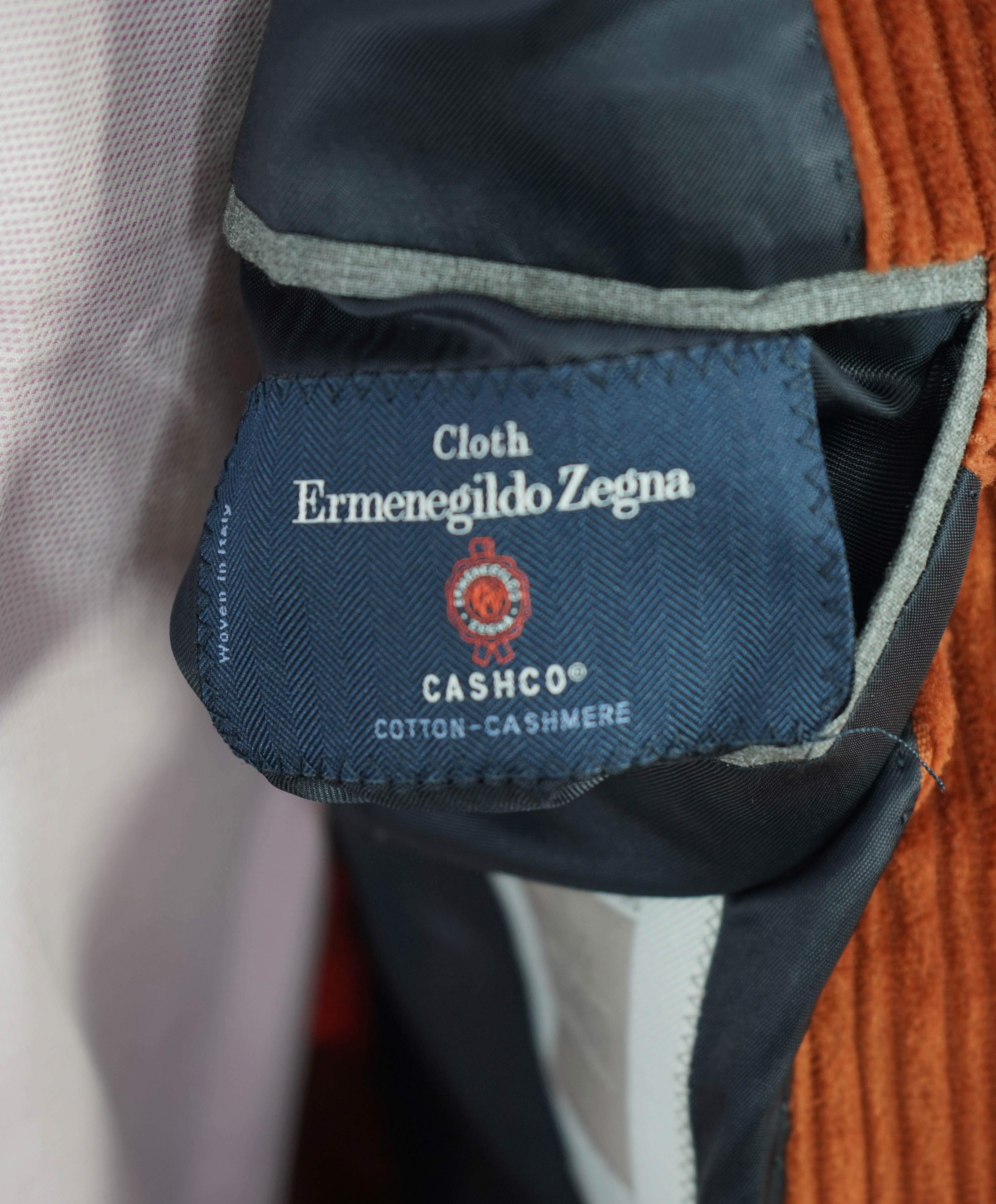 ELEVENTY - By ERMENEGILDO ZEGNA "CASHMERE CORDUROY" Suit - 40 US