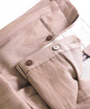 $895 ERMENEGILDO ZEGNA -Wool / Linen "slim" Flat Front Dress Pants- 34W (50EU)