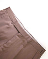 $895 ERMENEGILDO ZEGNA -Wool / Linen "slim" Flat Front Dress Pants- 34W (50EU)