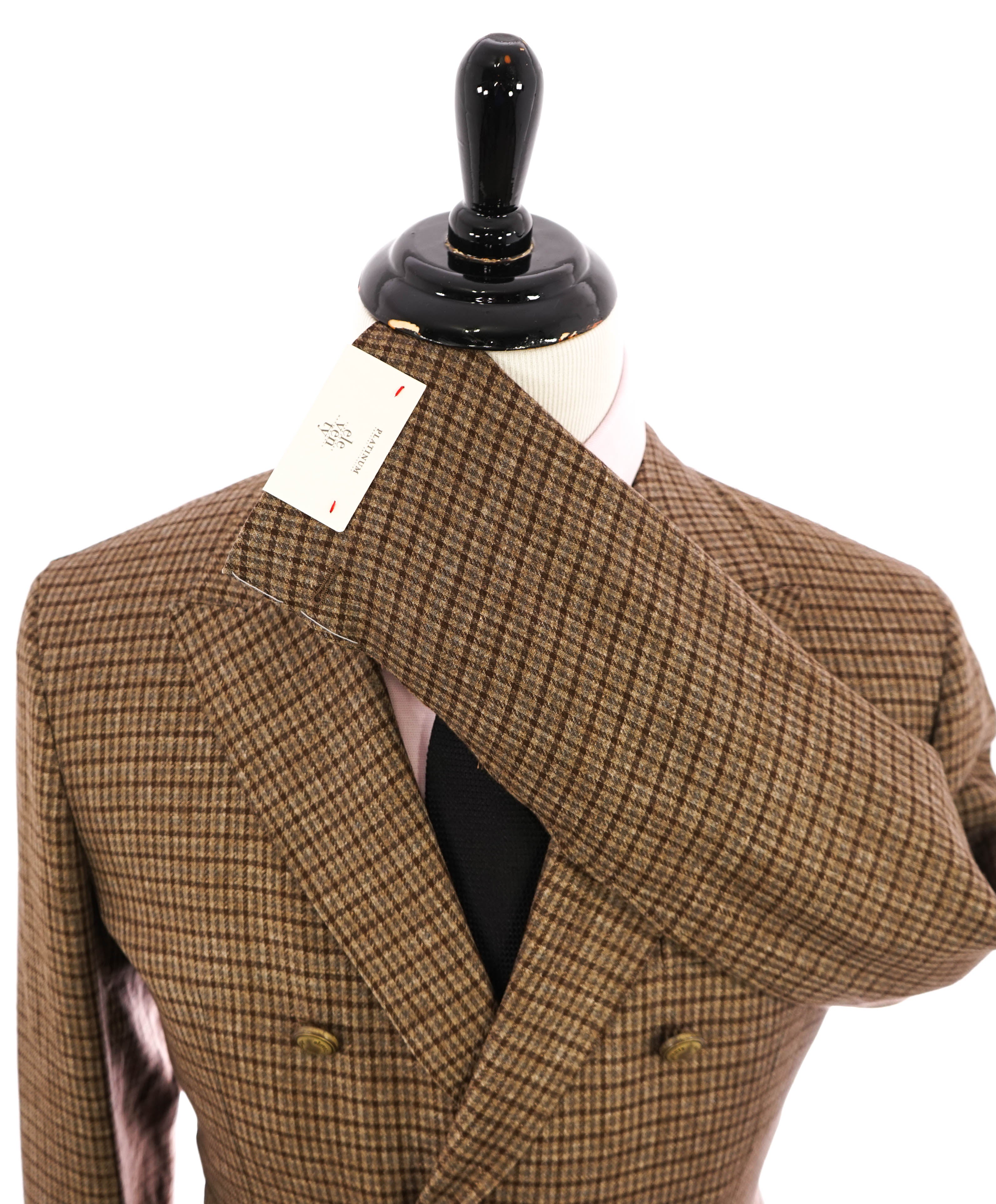 ELEVENTY - By ERMENEGILDO ZEGNA "Wool/Linen/Silk" Brown Blazer - 40 (50 EU)