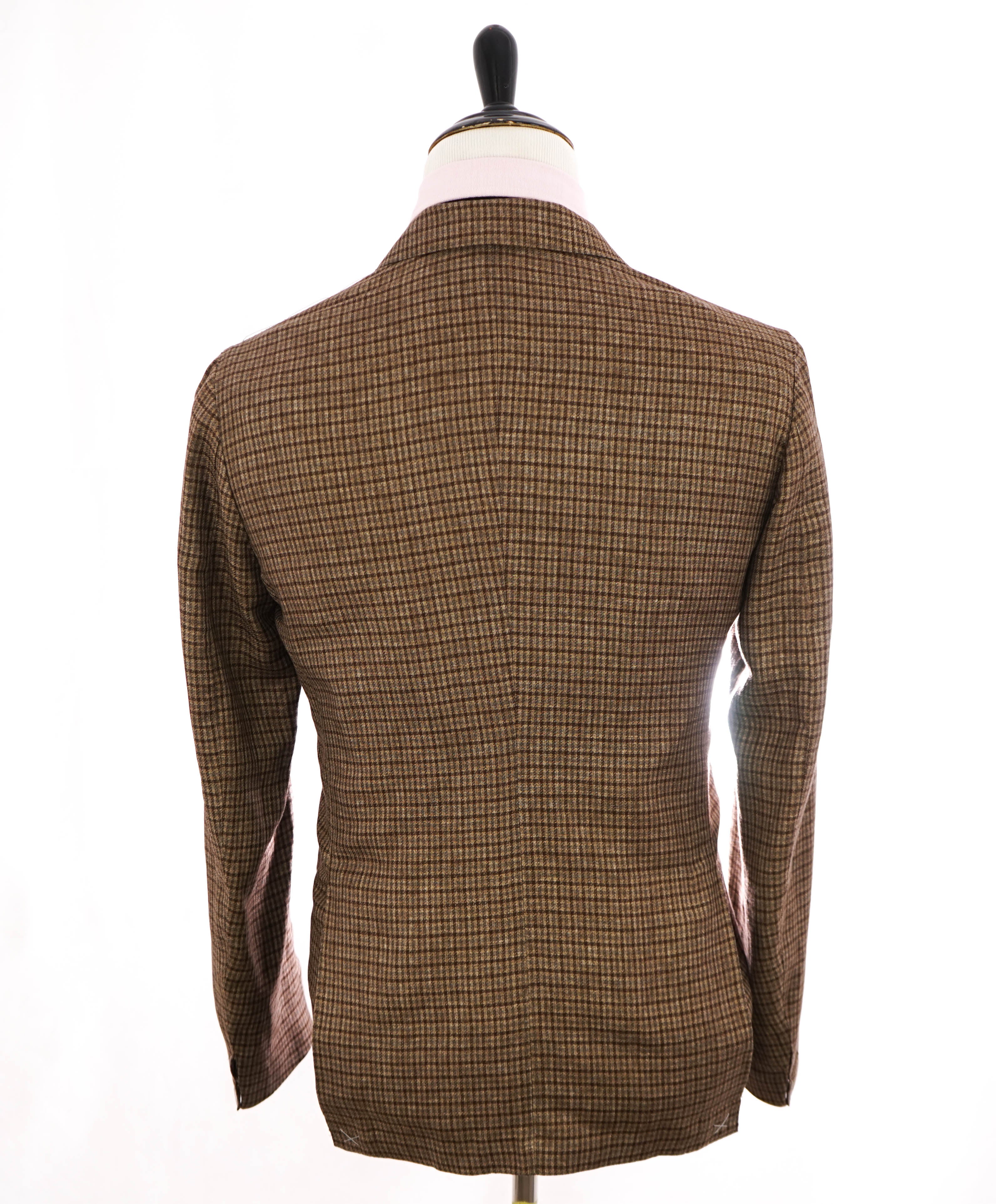 ELEVENTY - By ERMENEGILDO ZEGNA "Wool/Linen/Silk" Brown Blazer - 40 (50 EU)