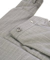 SAMUELSOHN - "Super 130's" Textured Medium Gray Flat Front Pants - 36W