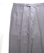 ARMANI COLLEZIONI - *CLOSET STAPLE* Solid Gray Flat Front Dress Pants - 36W