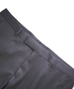 Z ZEGNA - *CLOSET STAPLE* Black Solid "Slim" Flat Front Dress Pants - 34W