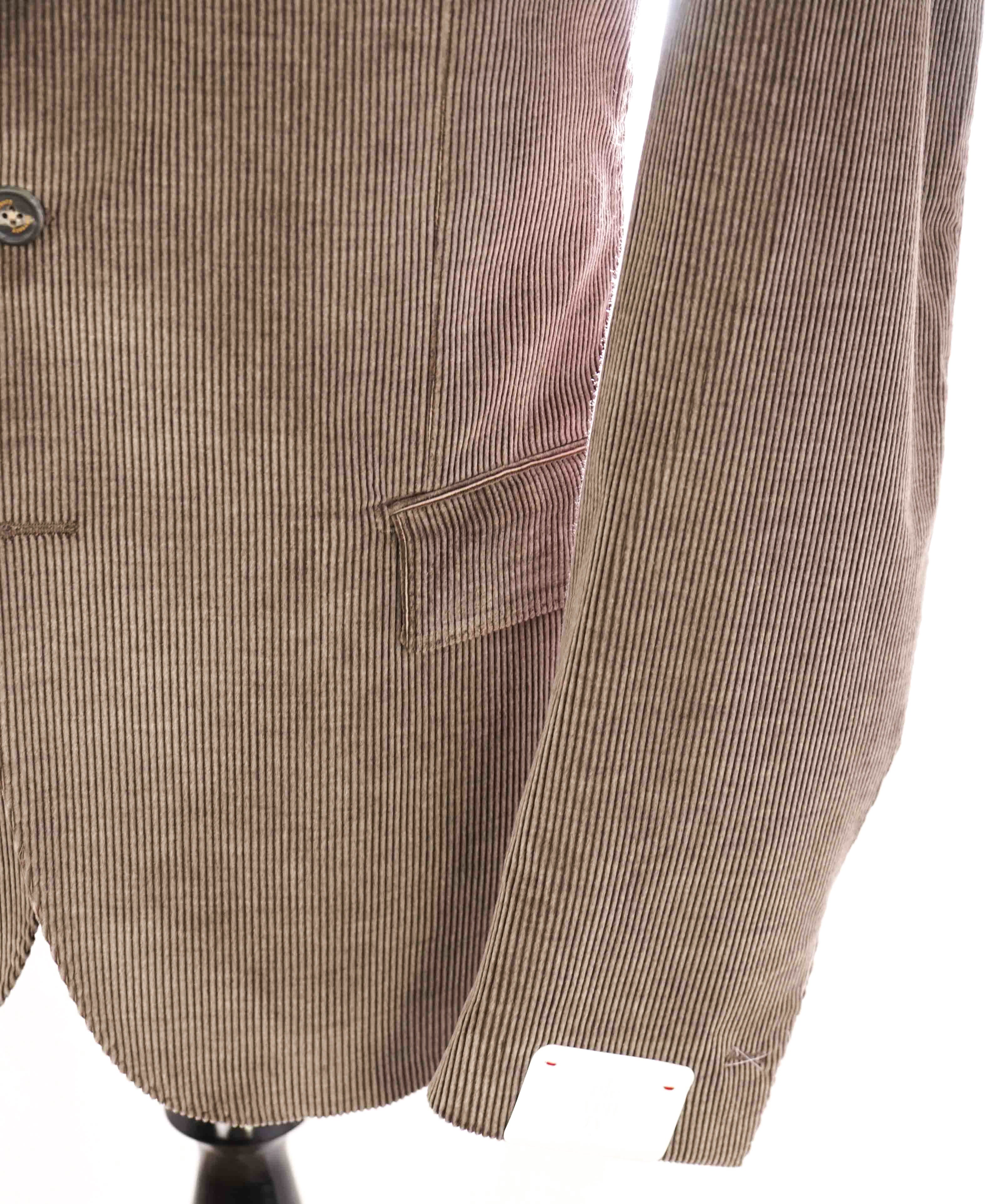 $2,195 ELEVENTY - ERMENEGILDO ZEGNA "CASHMERE CORDUROY" Blazer - 46 US