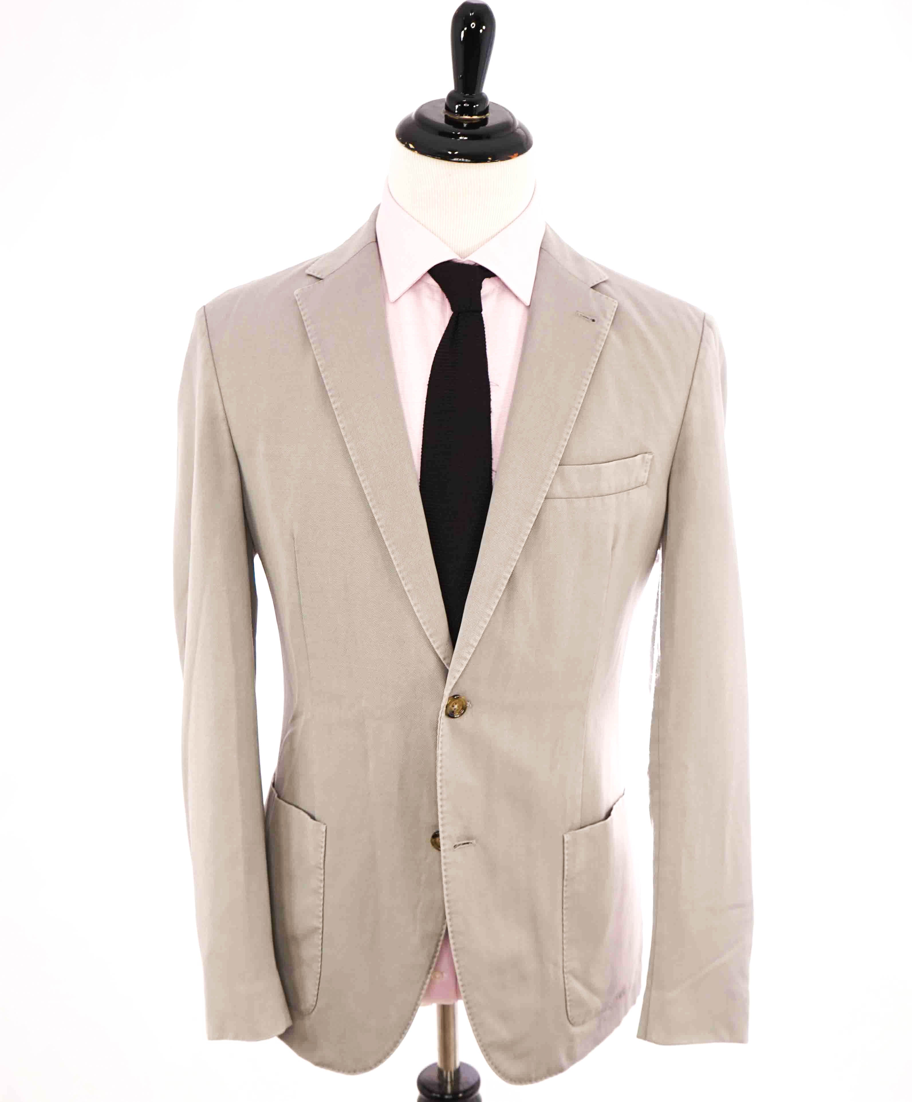 $1,095 ELEVENTY - Gray Jacquard Wool Notch Lapel Travel Blazer - 44 (54 EU)