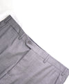 GIORGIO ARMANI - Gray Classic Check Flat Front Dress Pants - 38W