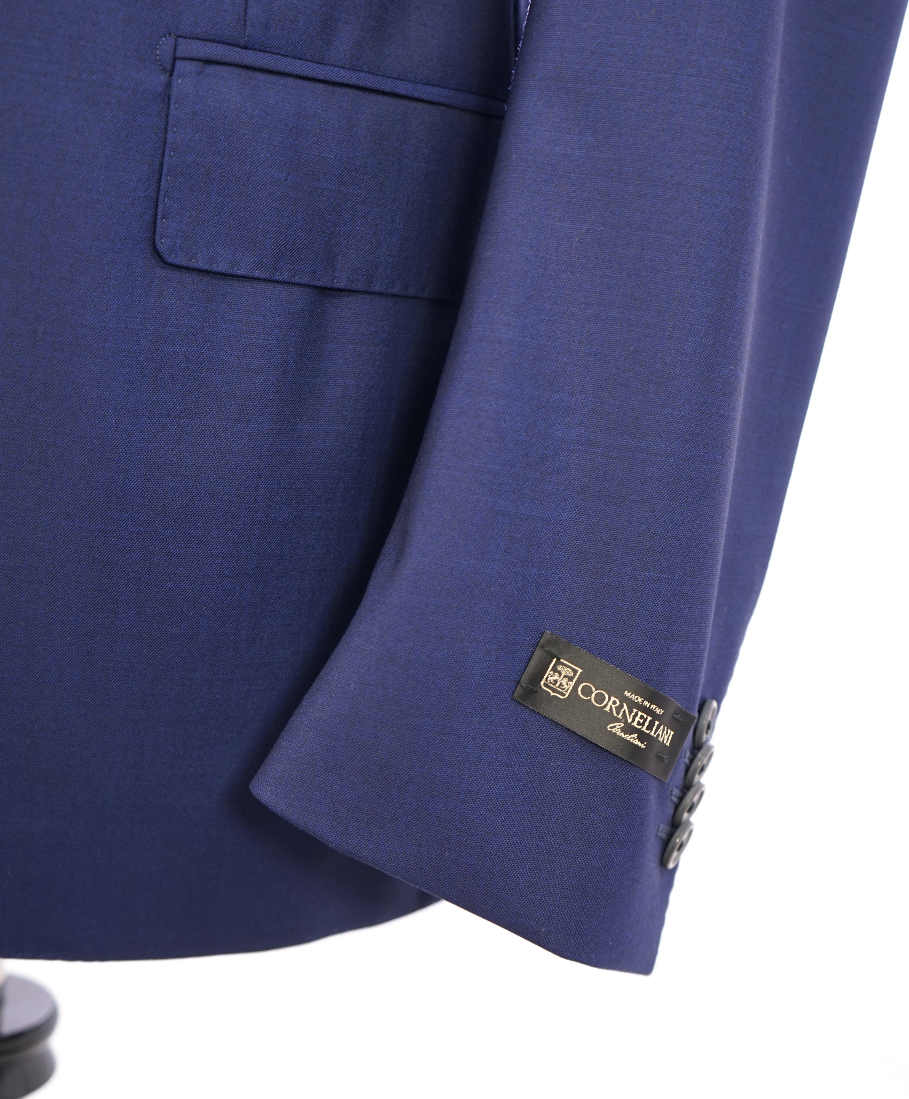 CORNELIANI - "Super 130's 17,25 Micron" Cobalt Blue SAVOR Suit - 40R