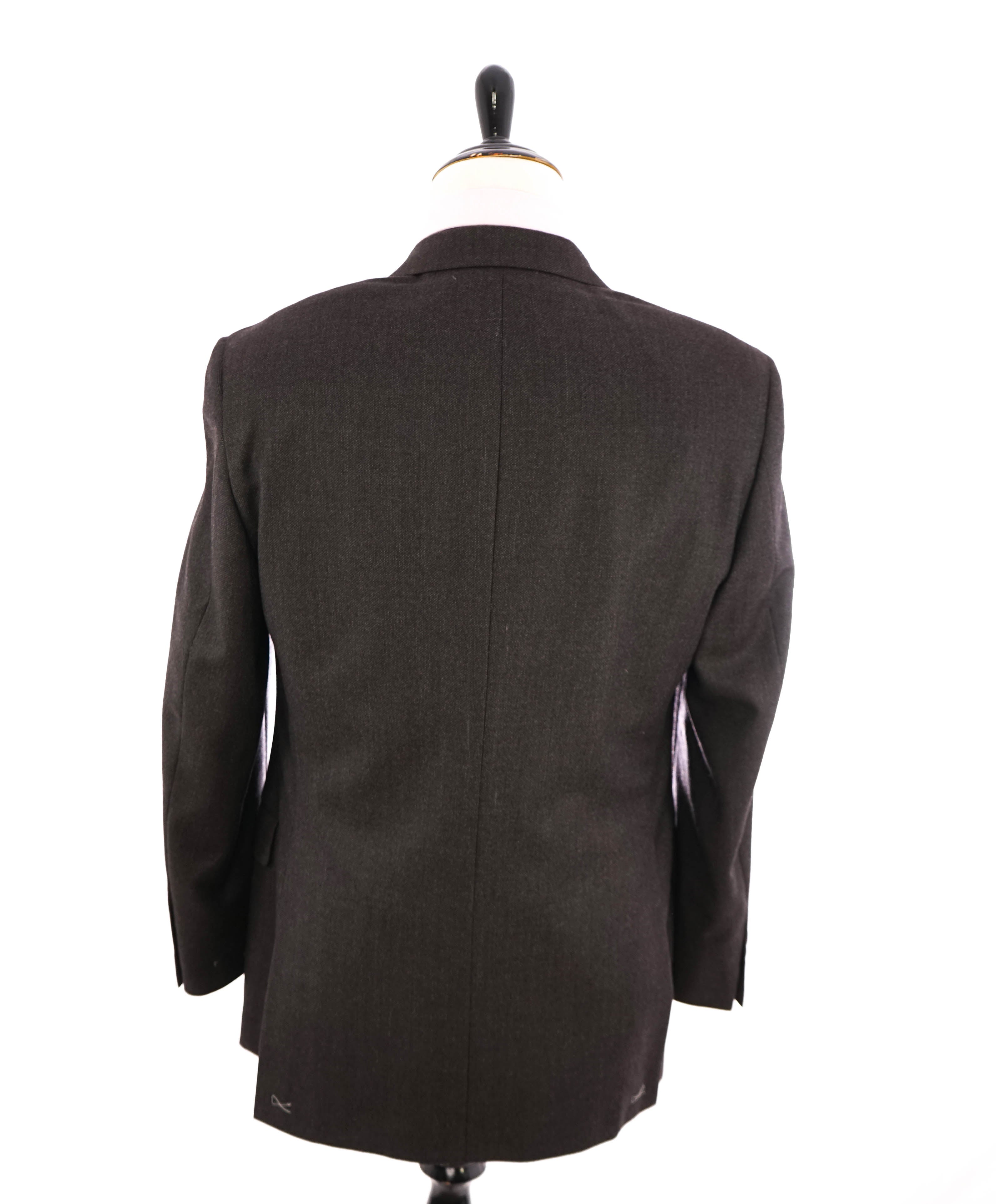 HICKEY FREEMAN - Brown Worsted Wool Blazer *CLOSET STAPLE* "Milburn ii" - 40R