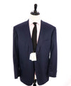 $4,800 BRIONI - NAVY 160'S 2-Button "COLOSSEO" Hand Made Italy Blazer- 52L US