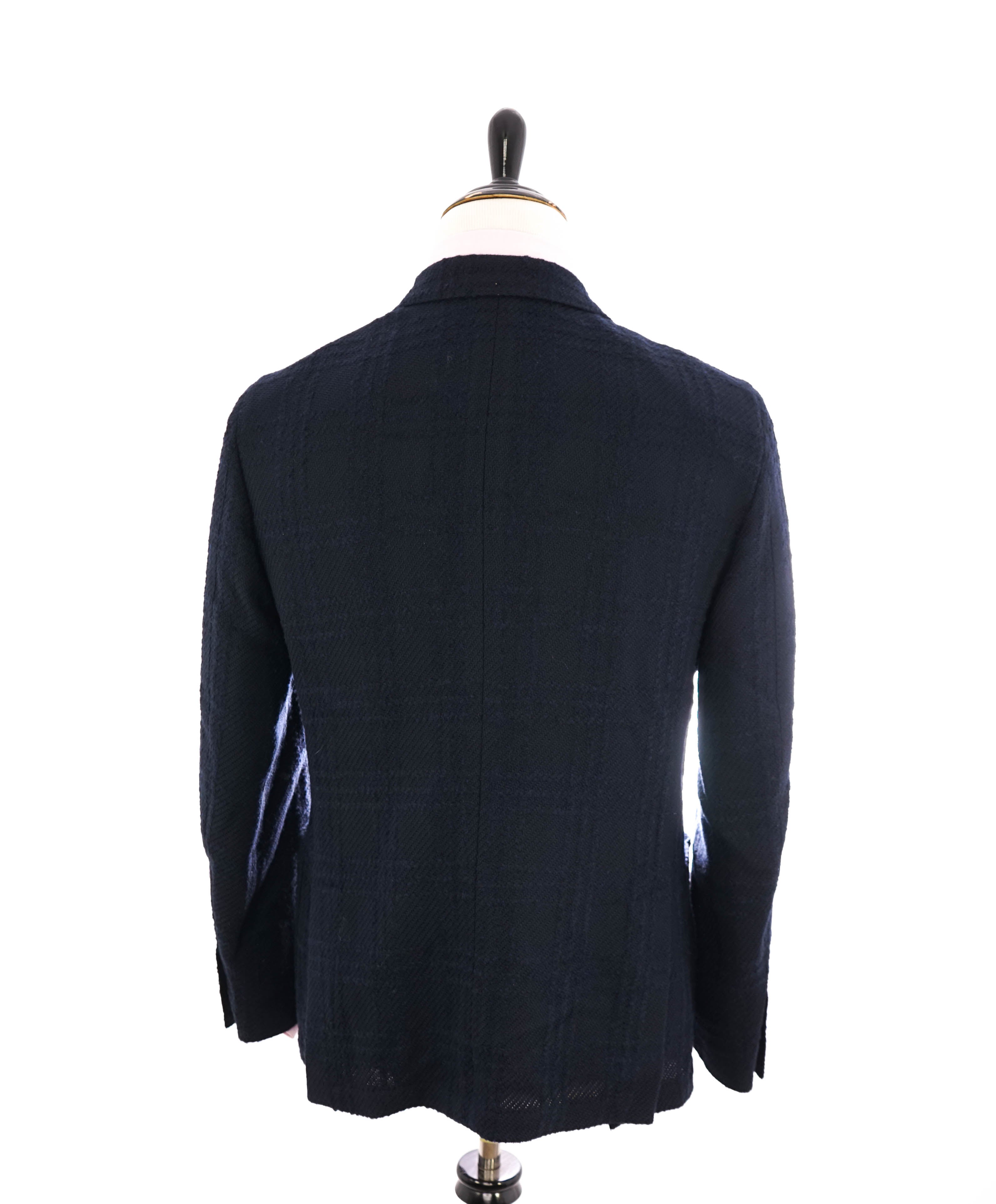 CORNELIANI - *BLEISURE JACKET* Wool Raised Texture Unlined Blazer - 40R