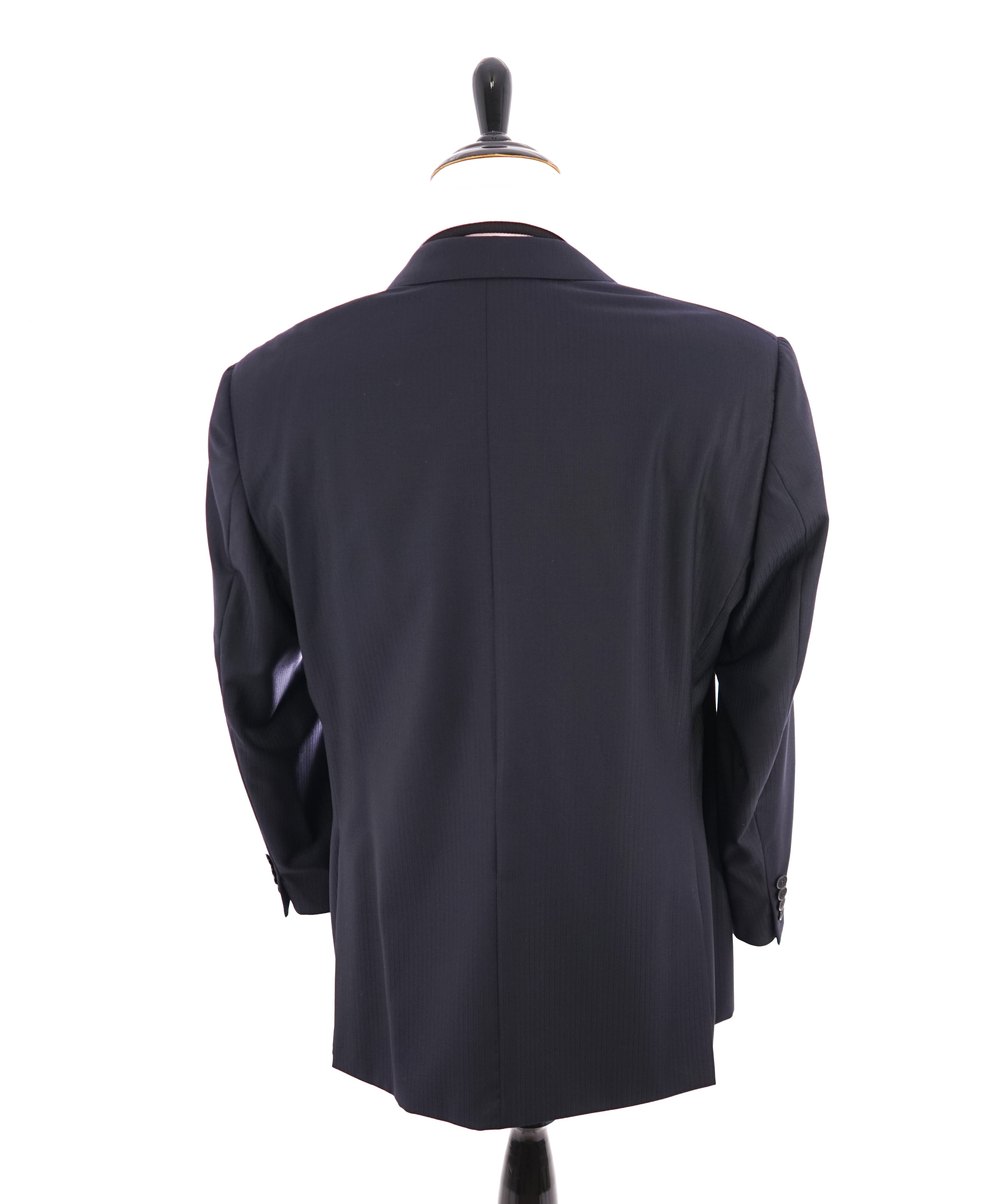 $1,895 ARMANI COLLEZIONI - Tonal Royal Blue Textured Suit "G Line " -  46R