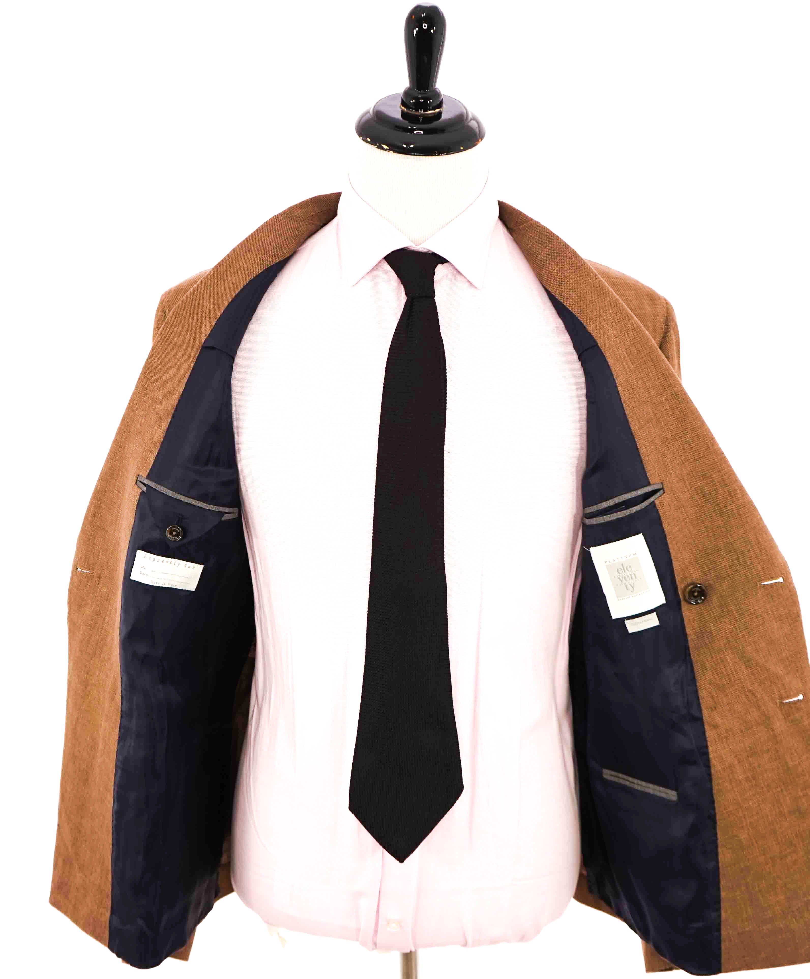 $1,795 ELEVENTY - By ERMENEGILDO ZEGNA "Wool/Linen/Silk" Blazer - 42 (52 EU)