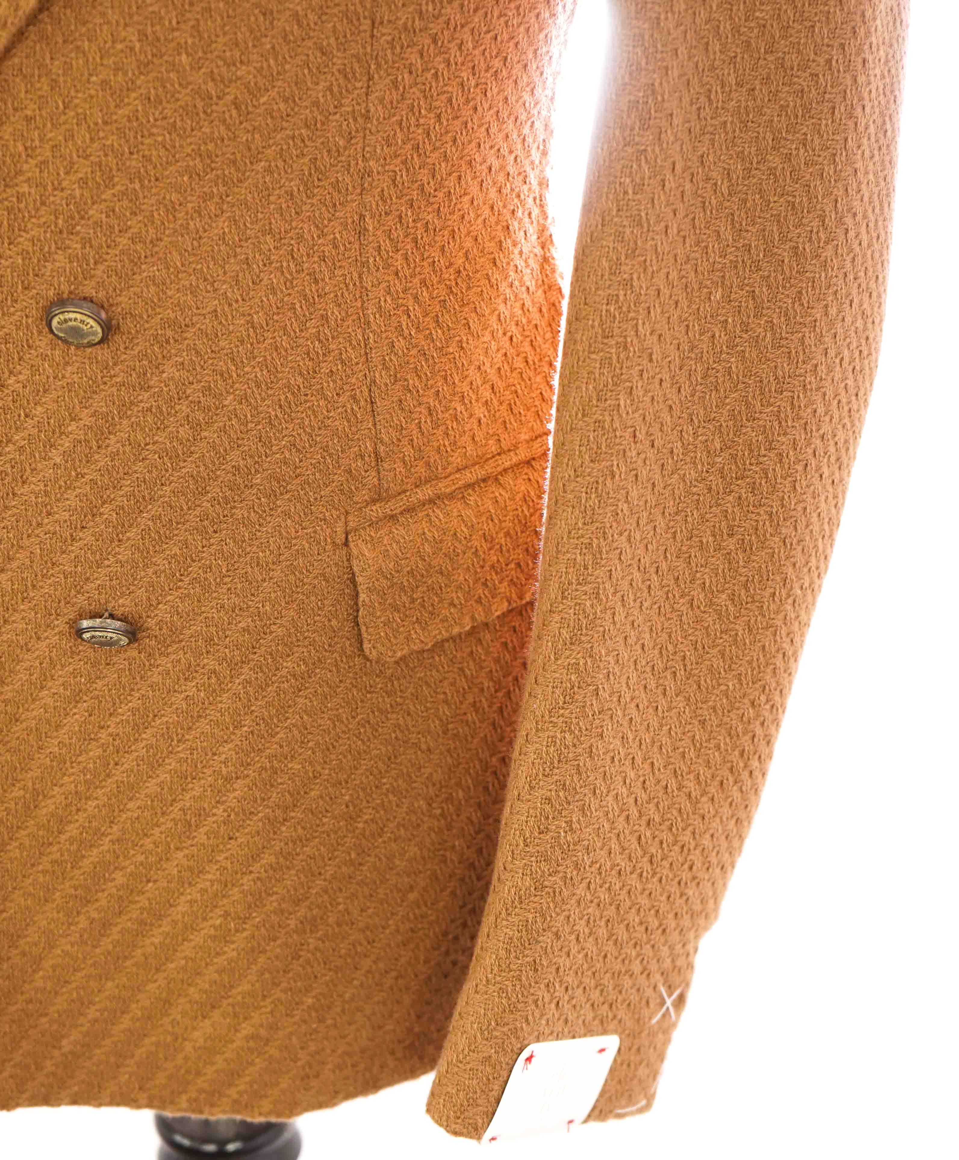 $2,895 ELEVENTY - *PURE CASHMERE* Jacquard Camel Platinum Blazer - 40 (50EU)