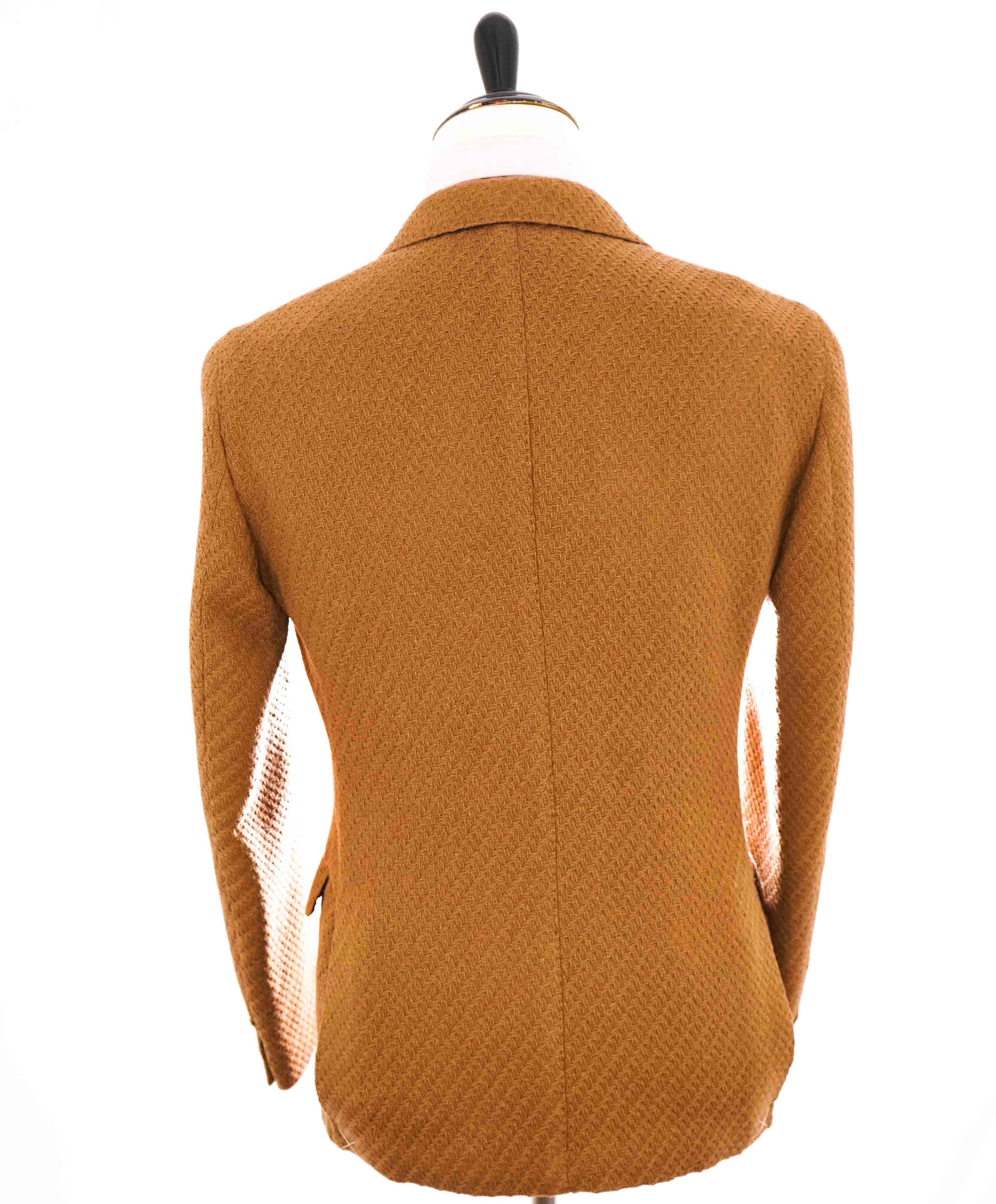 $2,895 ELEVENTY - *PURE CASHMERE* Jacquard Camel Platinum Blazer - 40 (50EU)