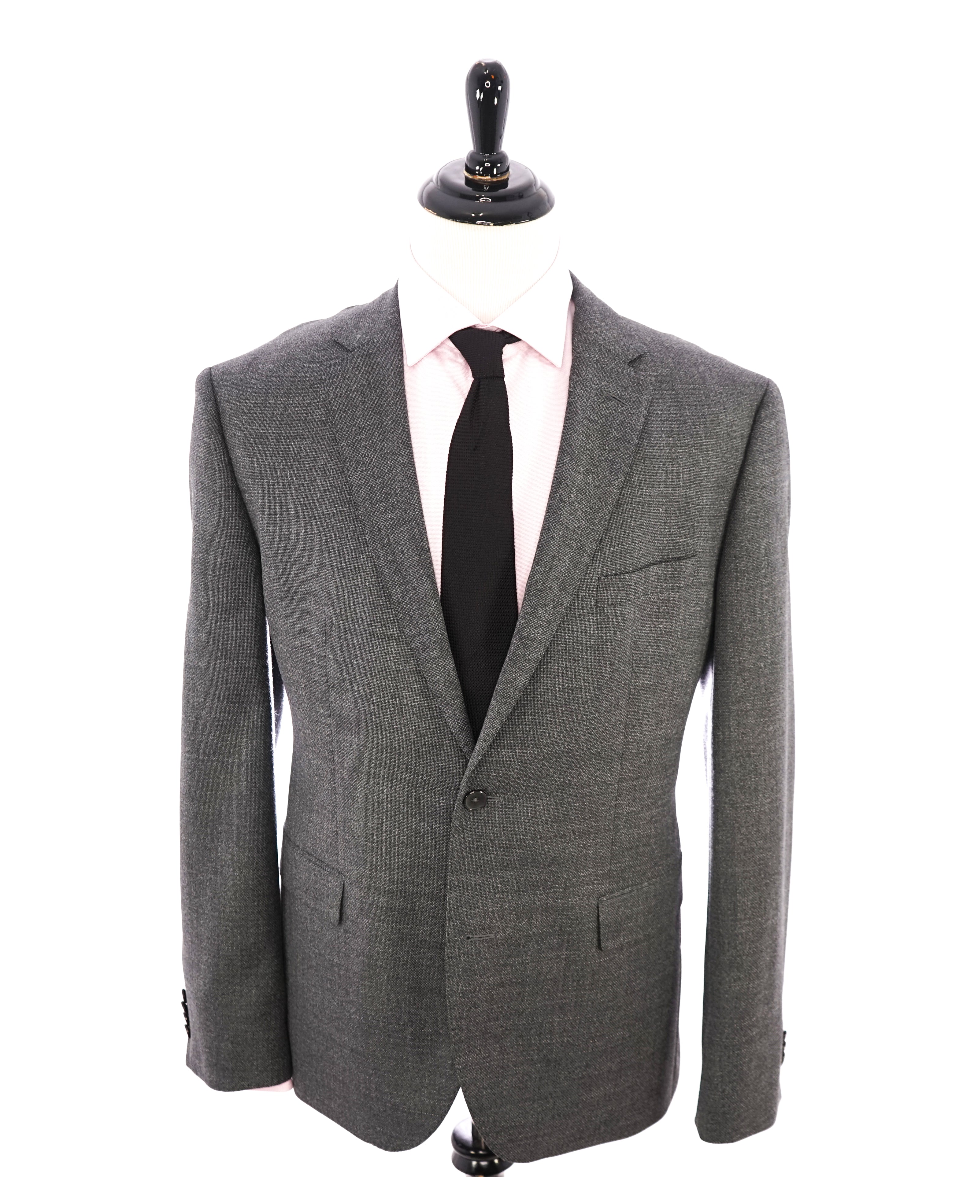 HUGO BOSS - "REDA" Italian Fabric Super 110's Textured Abstract Blazer - 44R