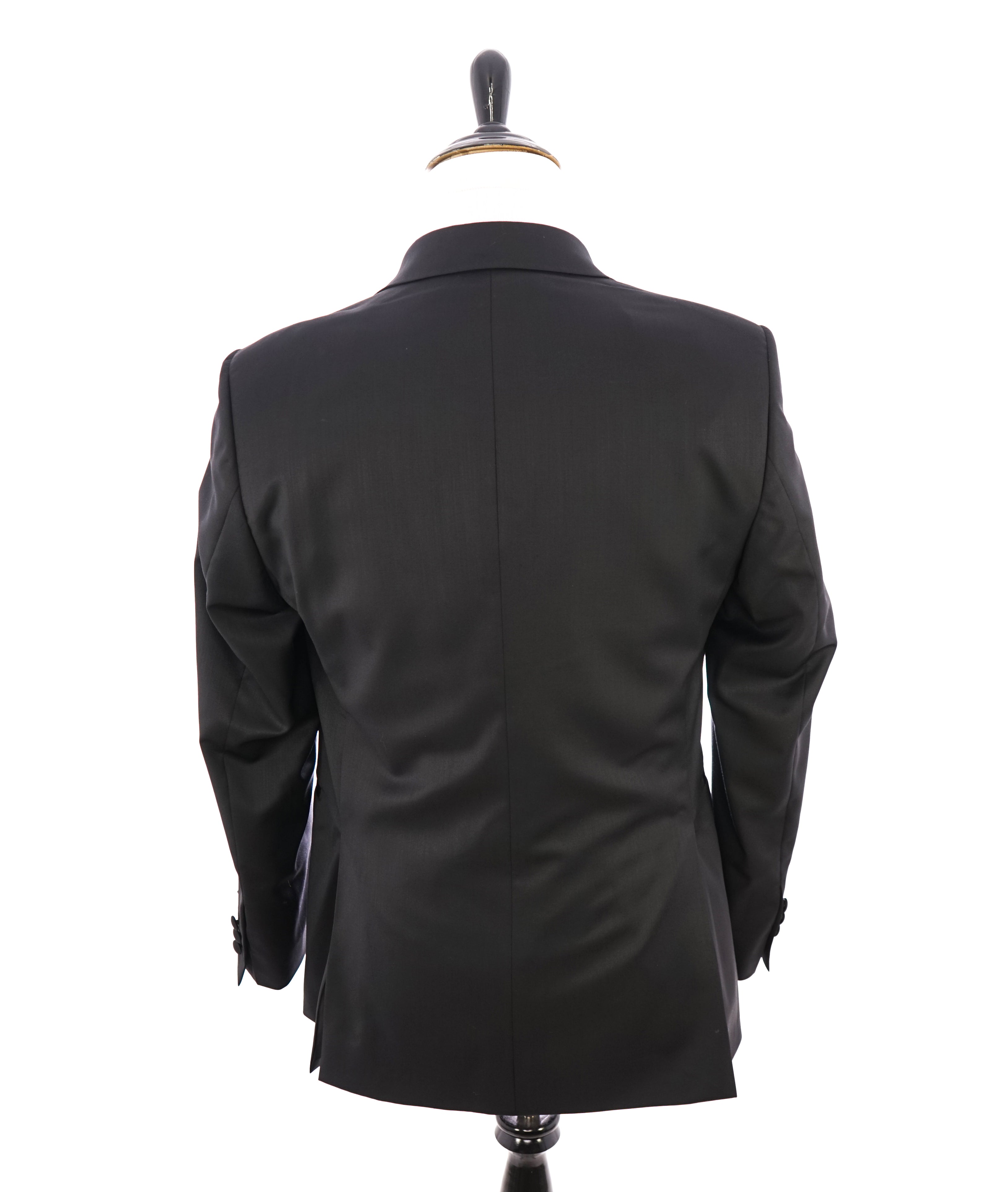 SAKS FIFTH AVENUE - By ERMENEGILDO ZEGNA "SILK" Black Tuxedo Suit - 38R