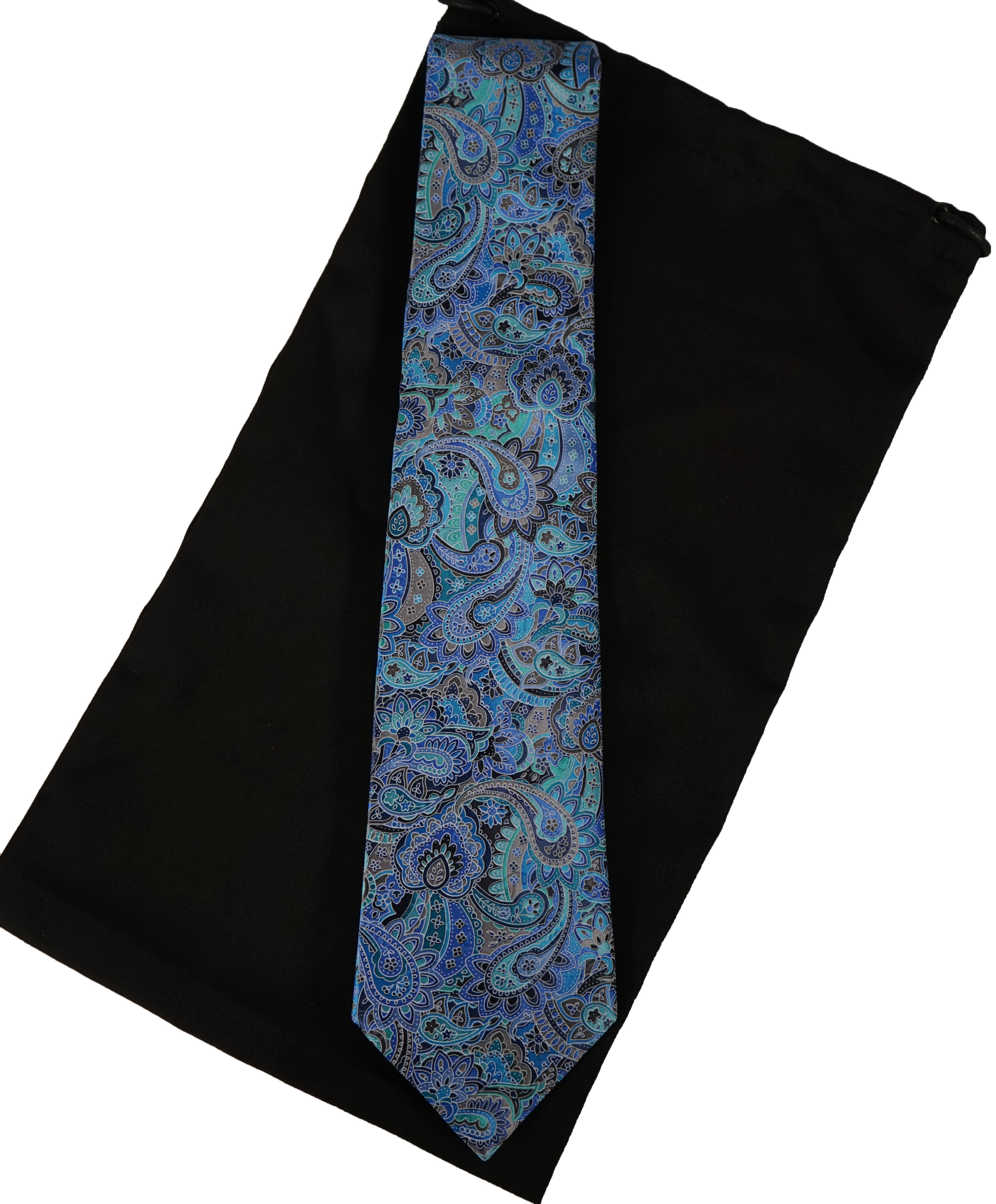 ERMENEGILDO ZEGNA - Quindici Paisley Print Tie