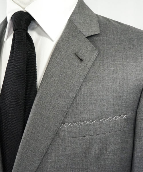 GIORGIO ARMANI- “Wall Street” Gray Wool & Cashmere Gray Suit - 44R