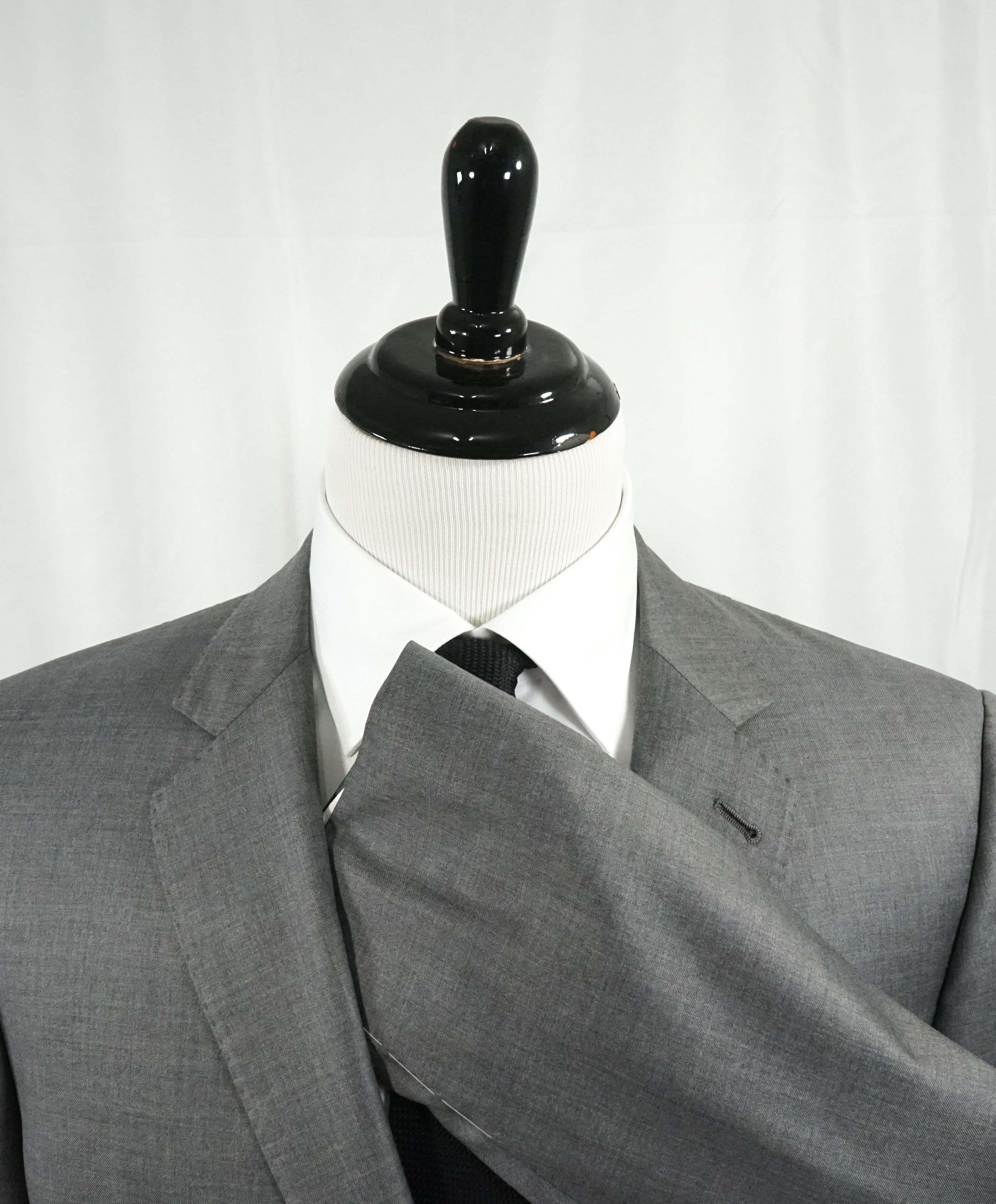 GIORGIO ARMANI- “Wall Street” Gray Wool & Cashmere Gray Suit - 44R