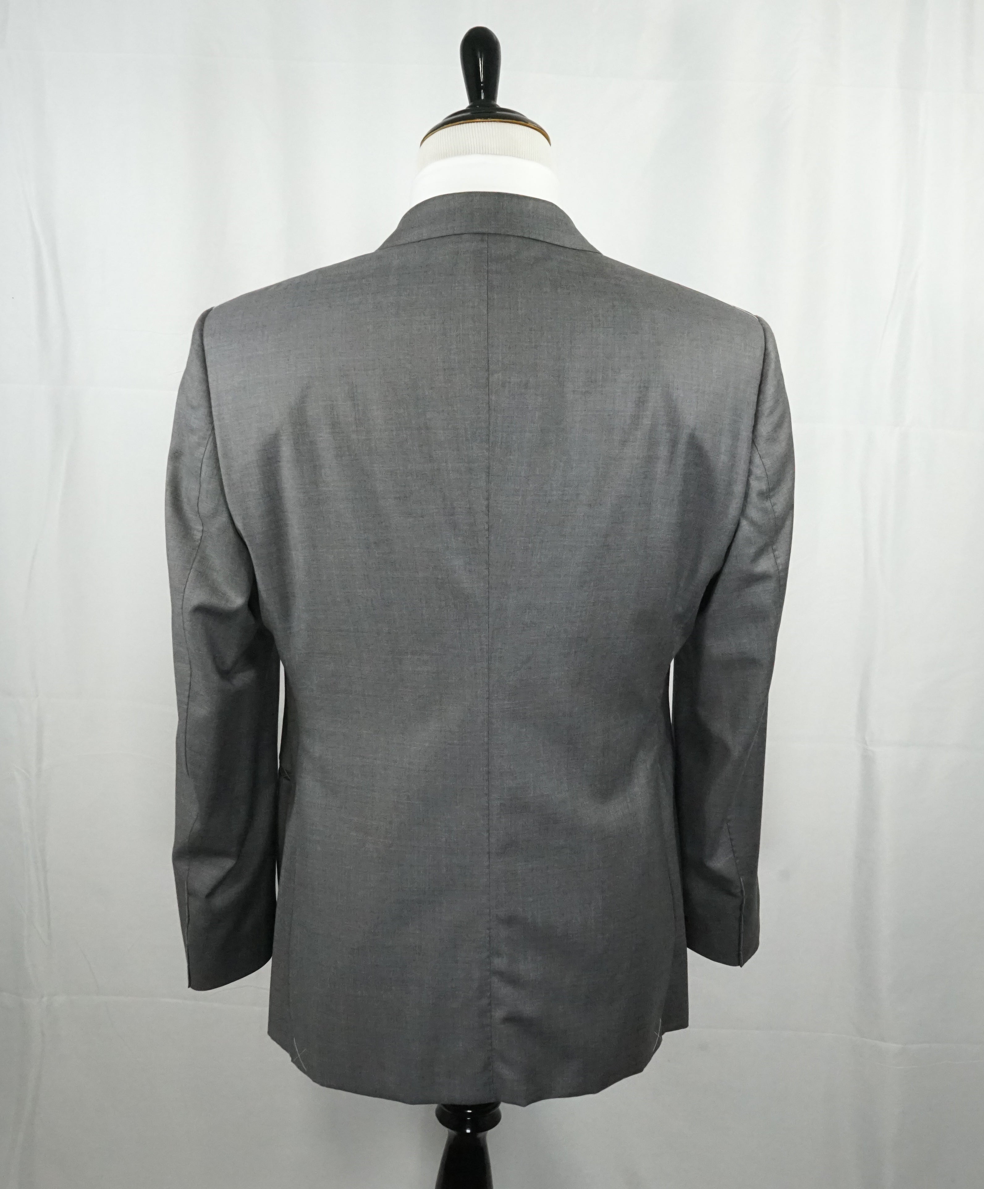 GIORGIO ARMANI- “Wall Street” Gray Wool & Cashmere Gray Suit - 44R