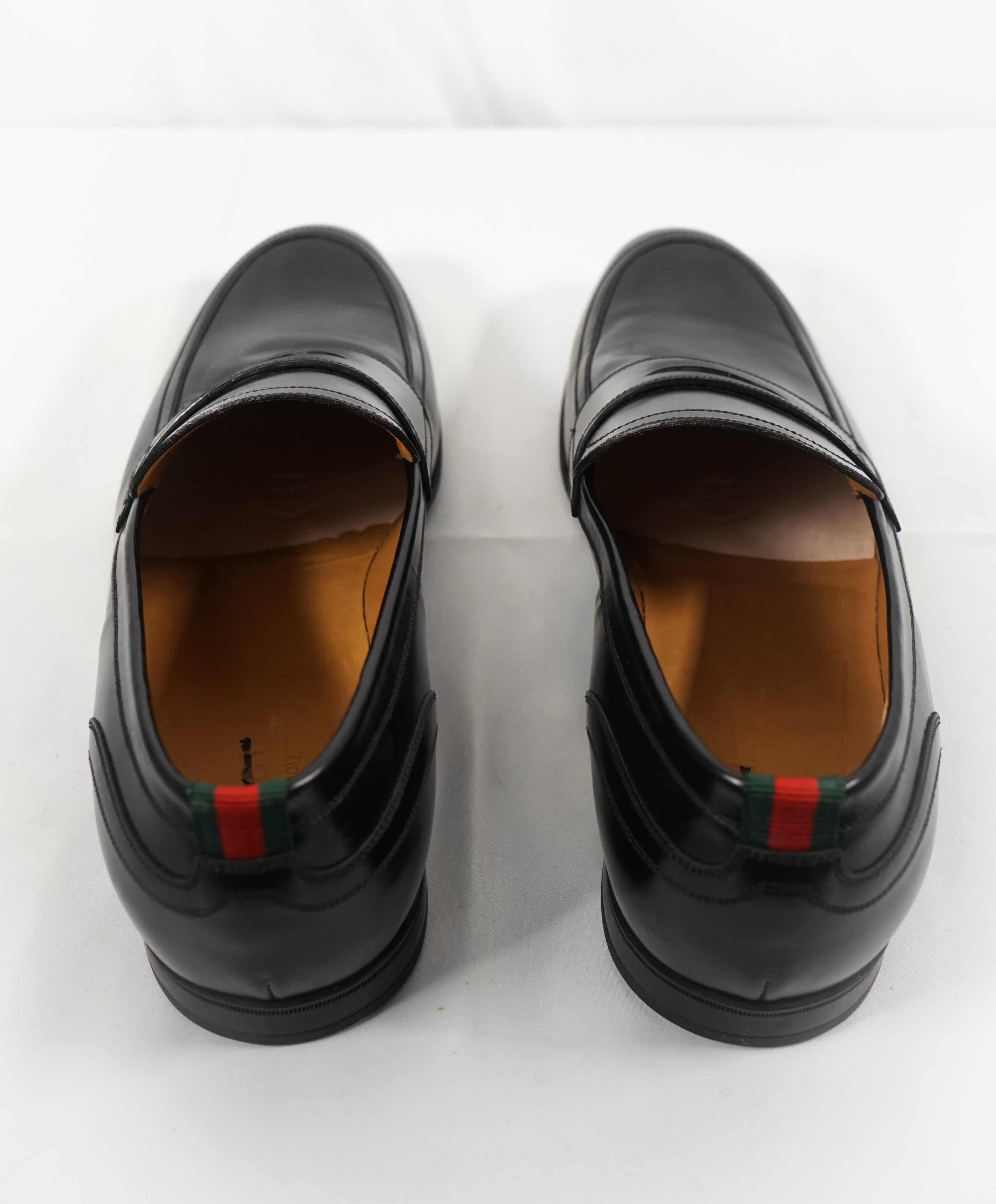 GUCCI - "Ravello" Slip On Penny Loafers With Web Detail - 11