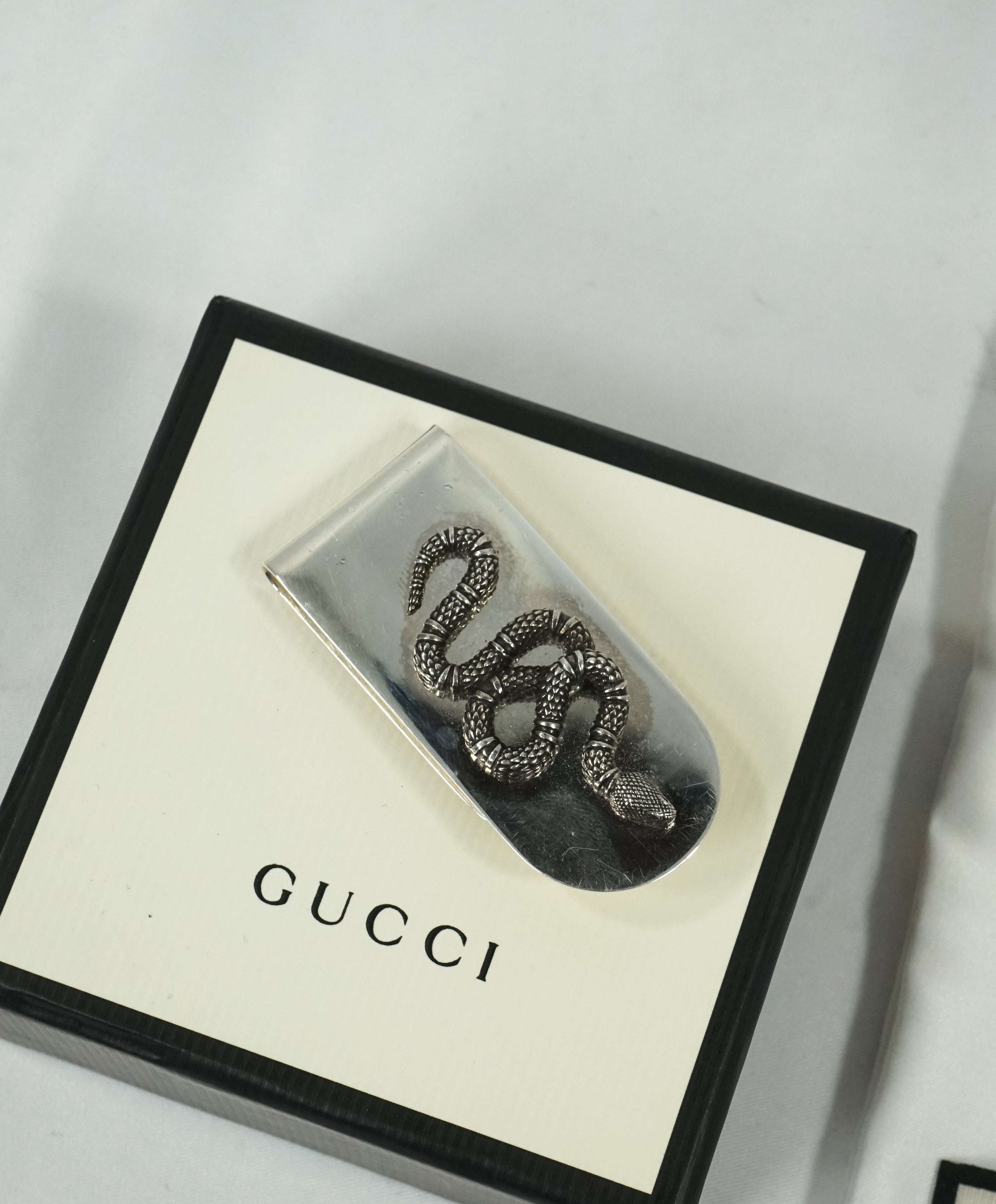 GUCCI - King Snake Sterling Silver Money Clip .925 -